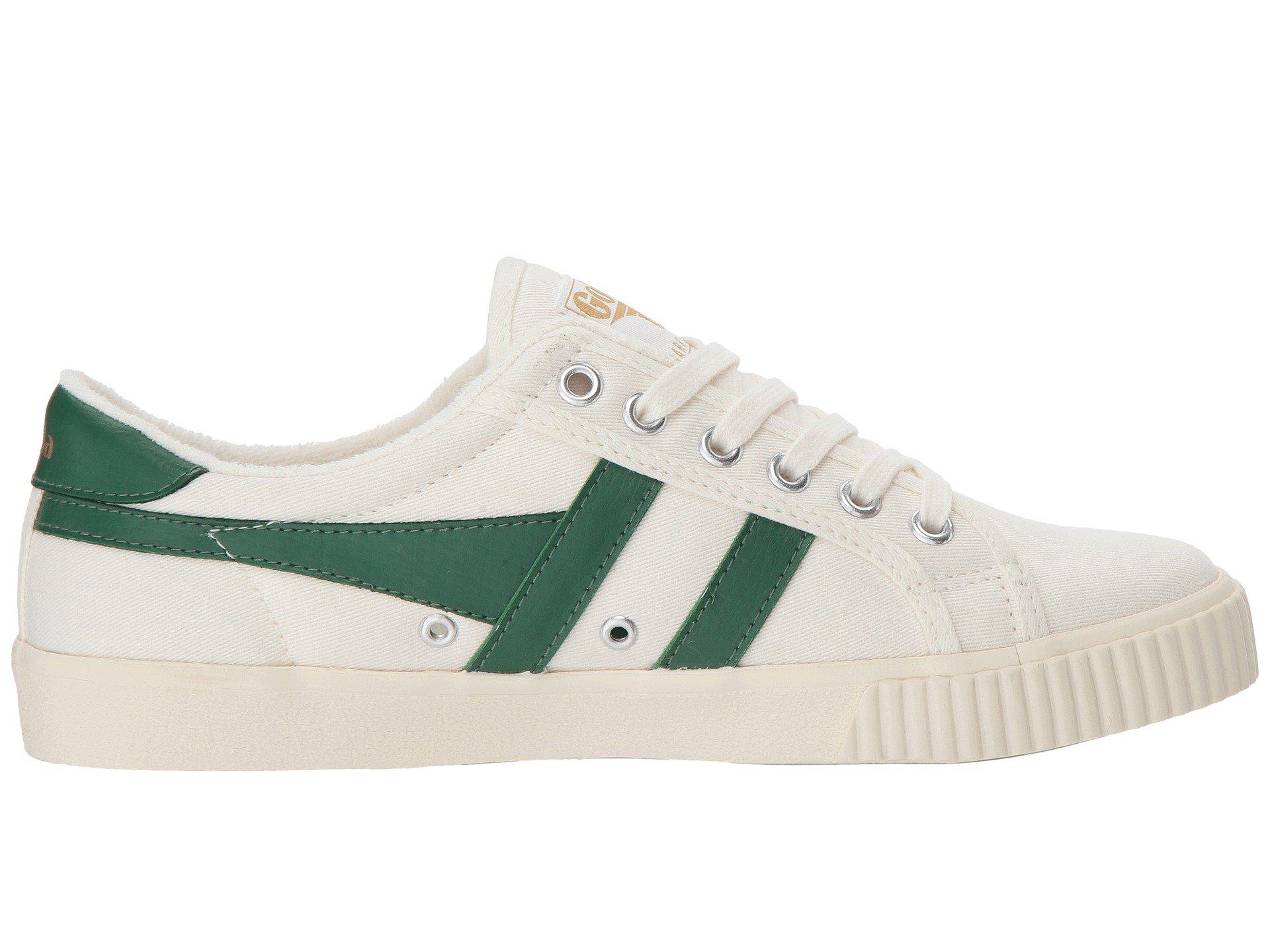 dark green tennis shoes