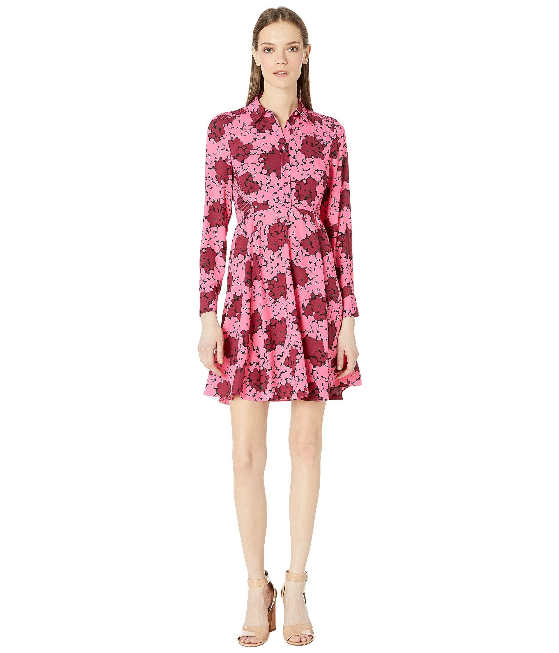 kate spade bubble dot smocked dress
