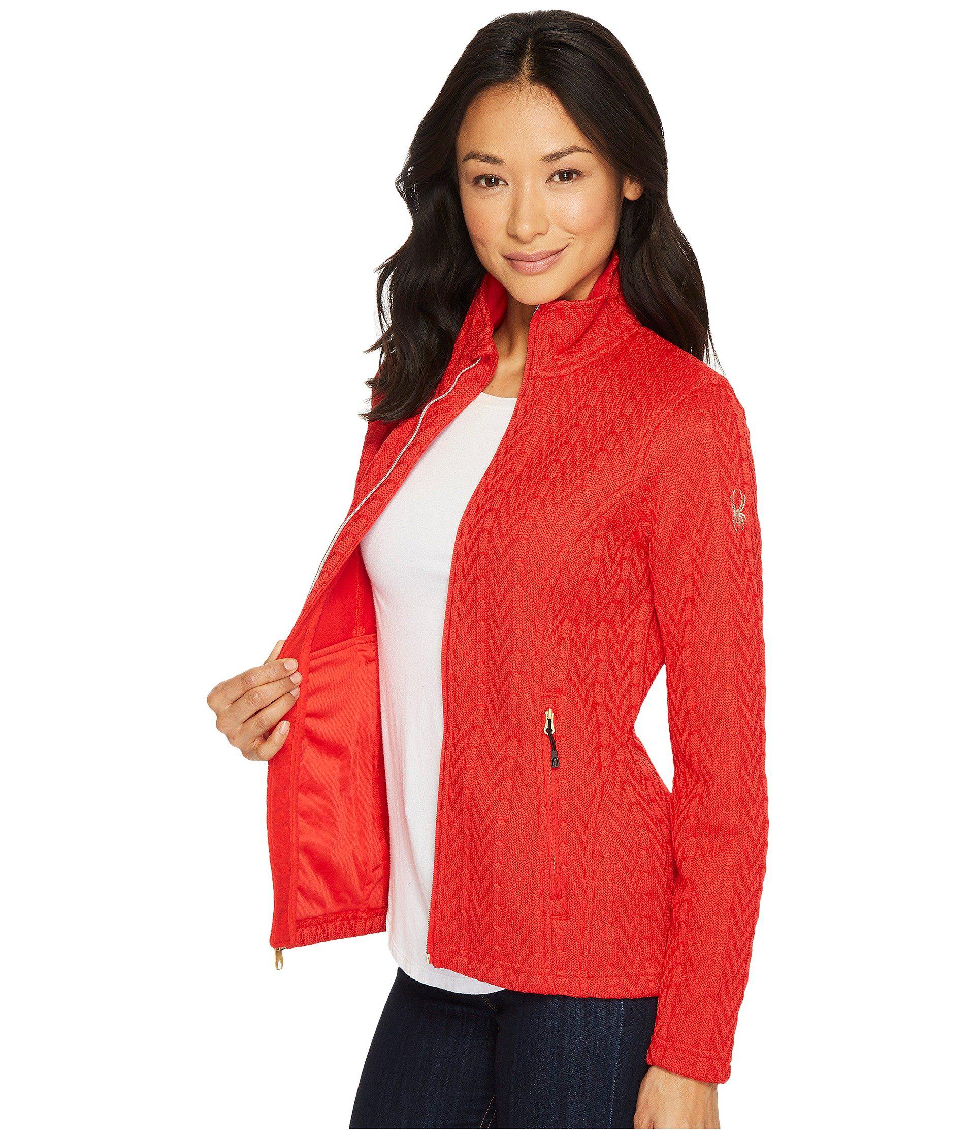 spyder major cable stryke jacket