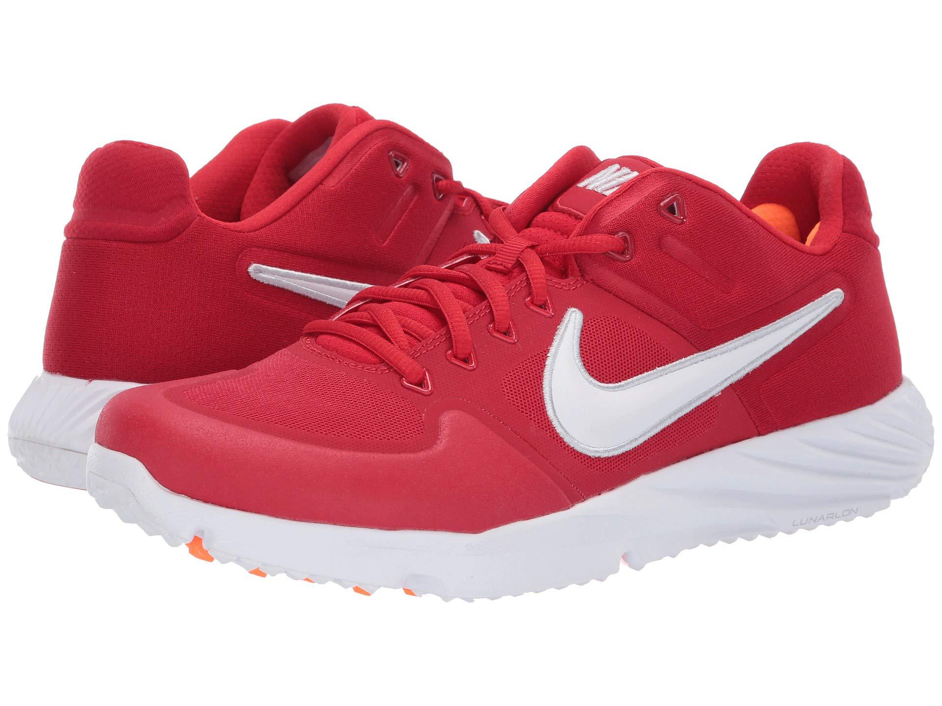 red nike turf shoes