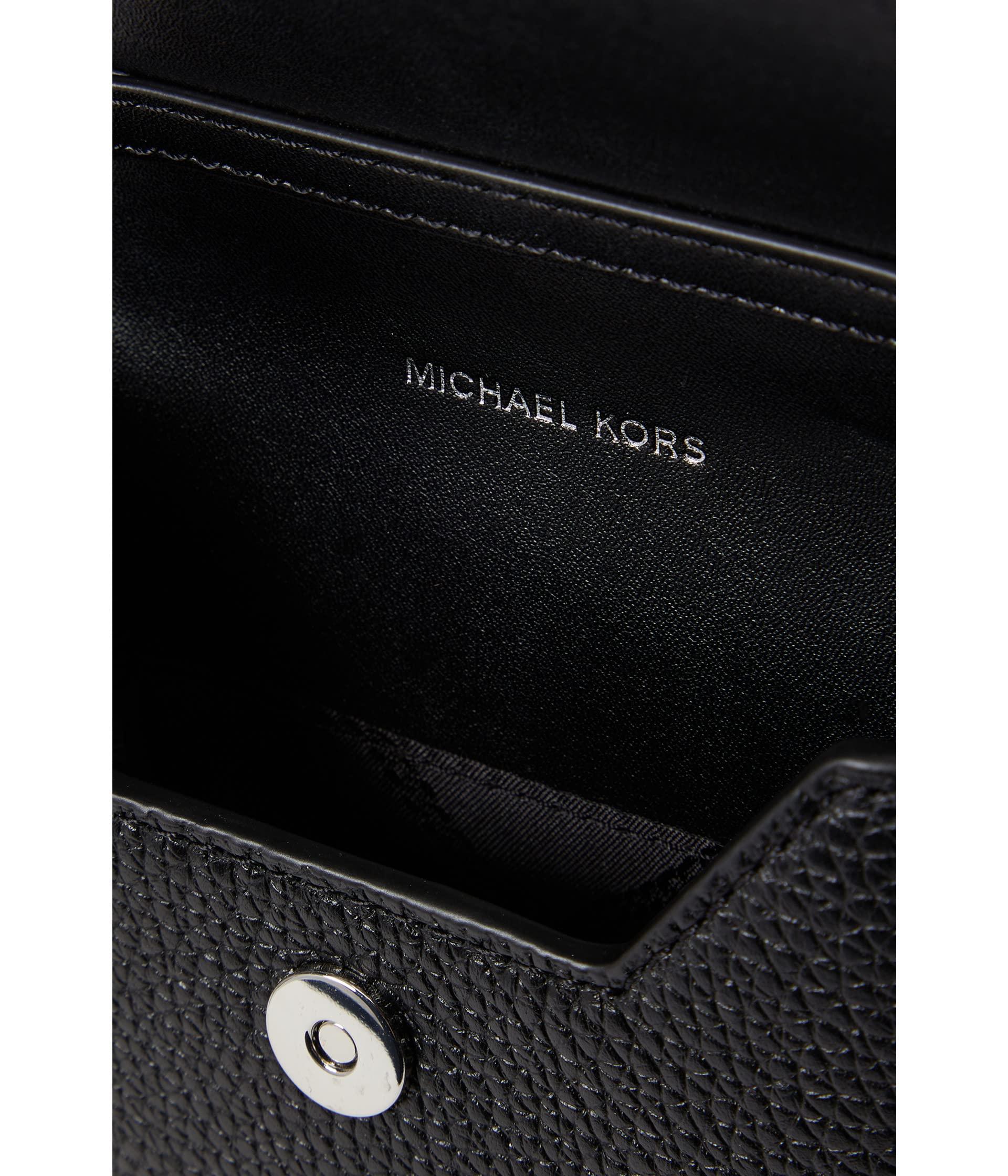 Michael Kors Jet Set Travel Medium Signature North South Chain Crossbody  Handbag