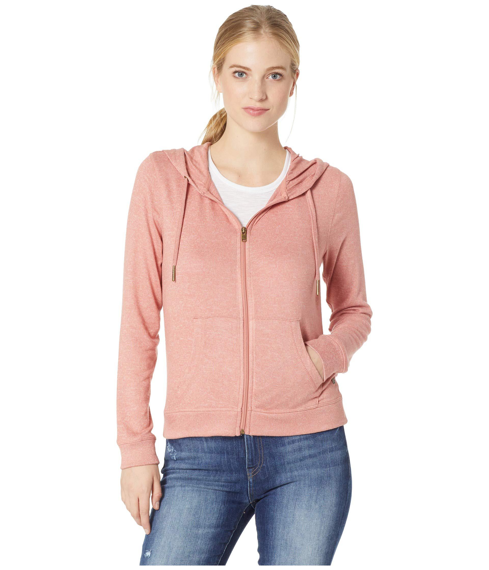 Roxy Womens Cozy Zip-up Hooded Sweatshirt