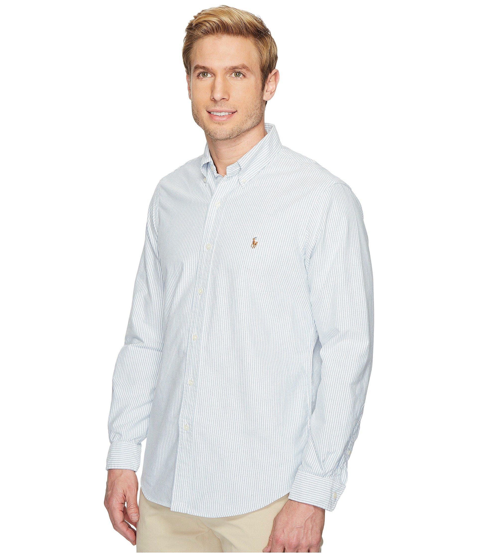 mens polo oxford shirt