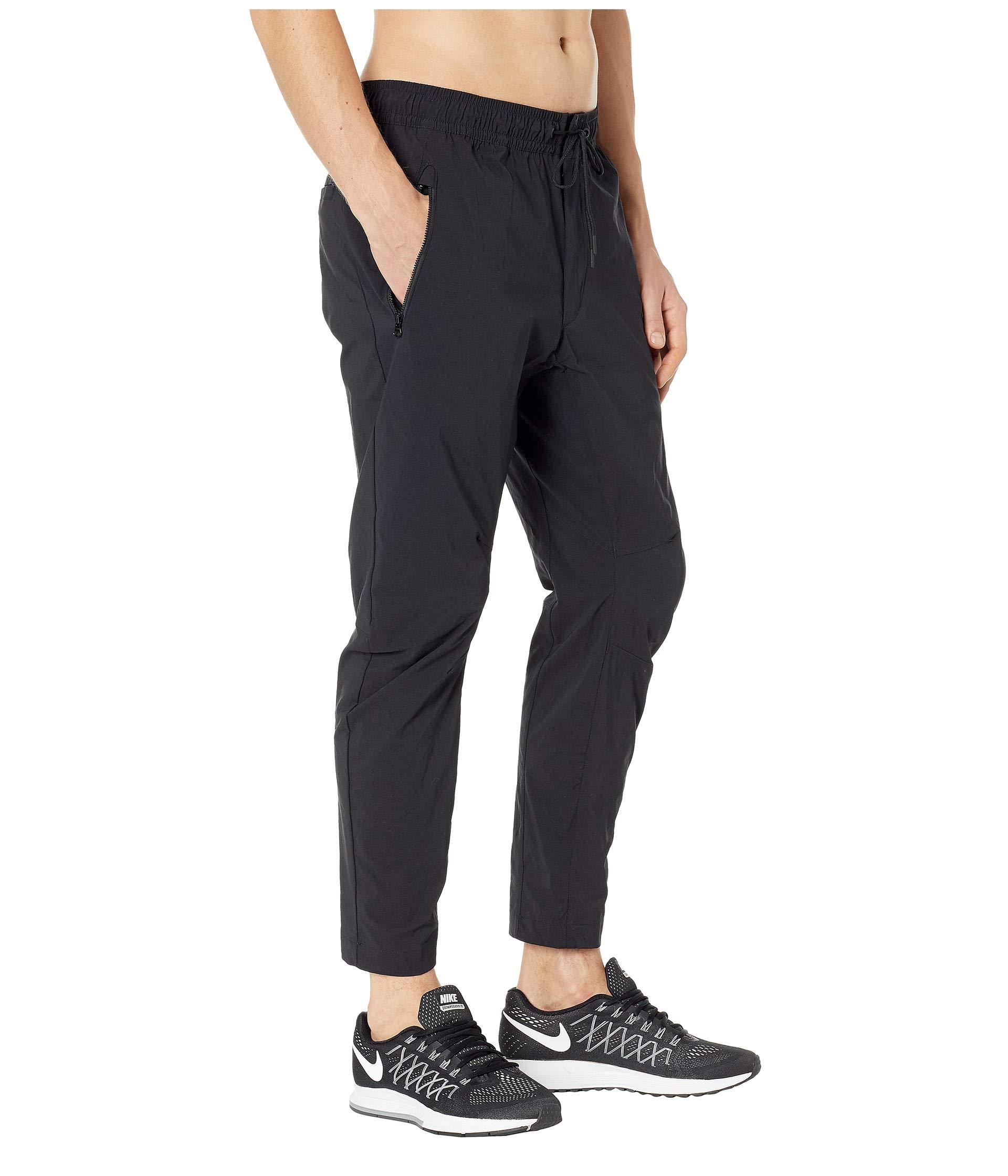 Nike Synthetic Nsw Woven Statement Street Pants (black/black) Men's Casual  Pants for Men | Lyst