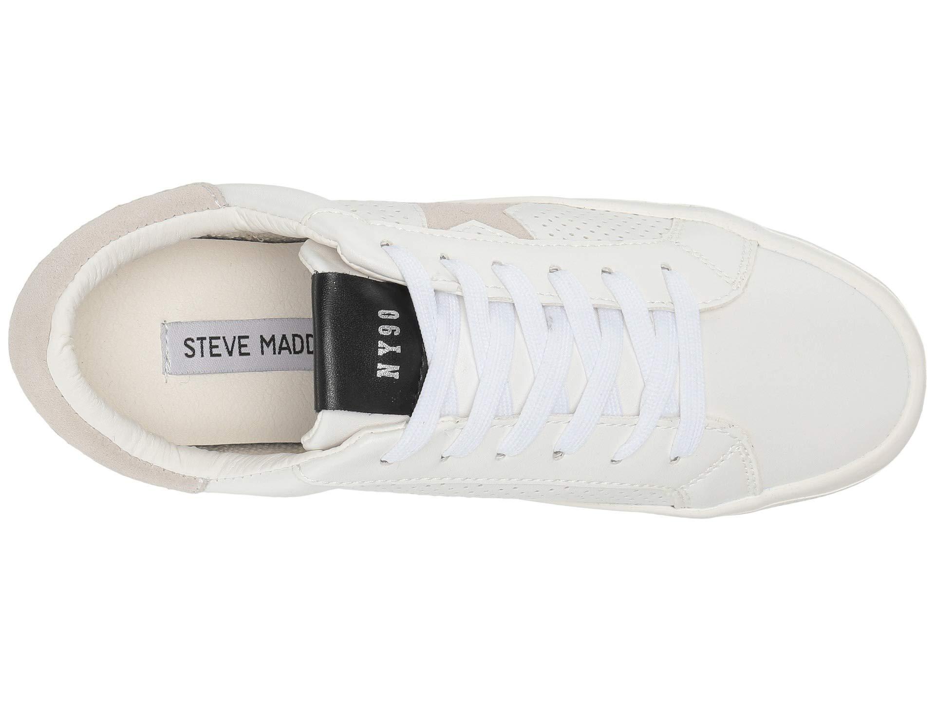 Steve Madden Starling Sneaker in White | Lyst