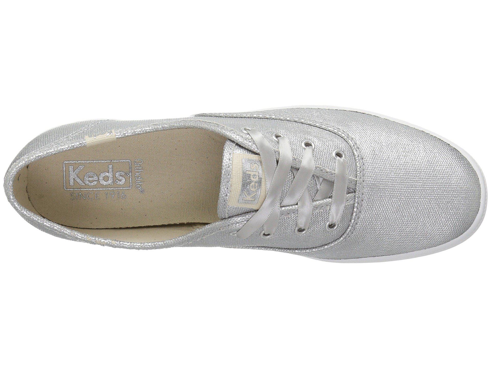 keds champion matte brushed metallic