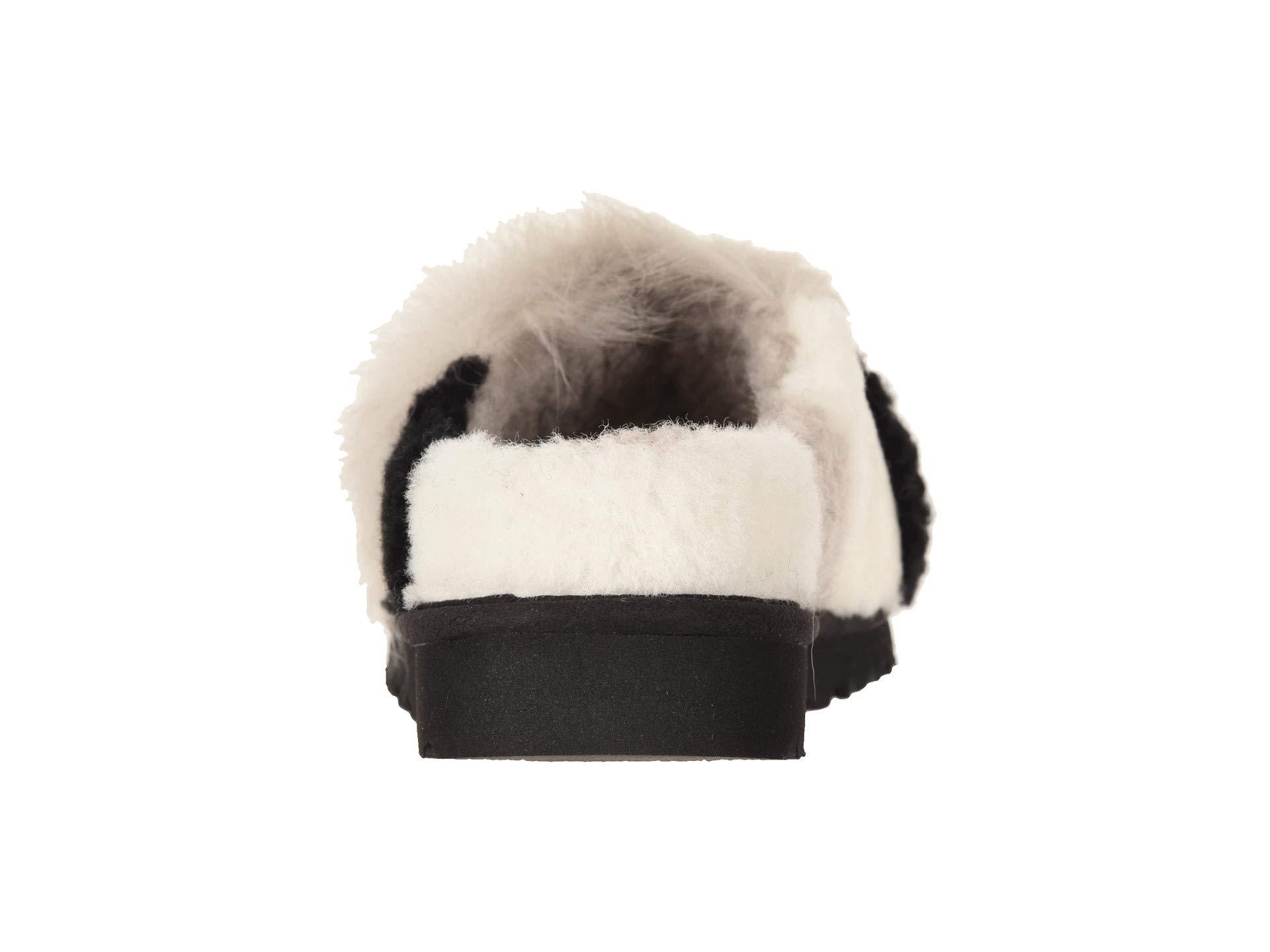 ugg patchwork fluff slide