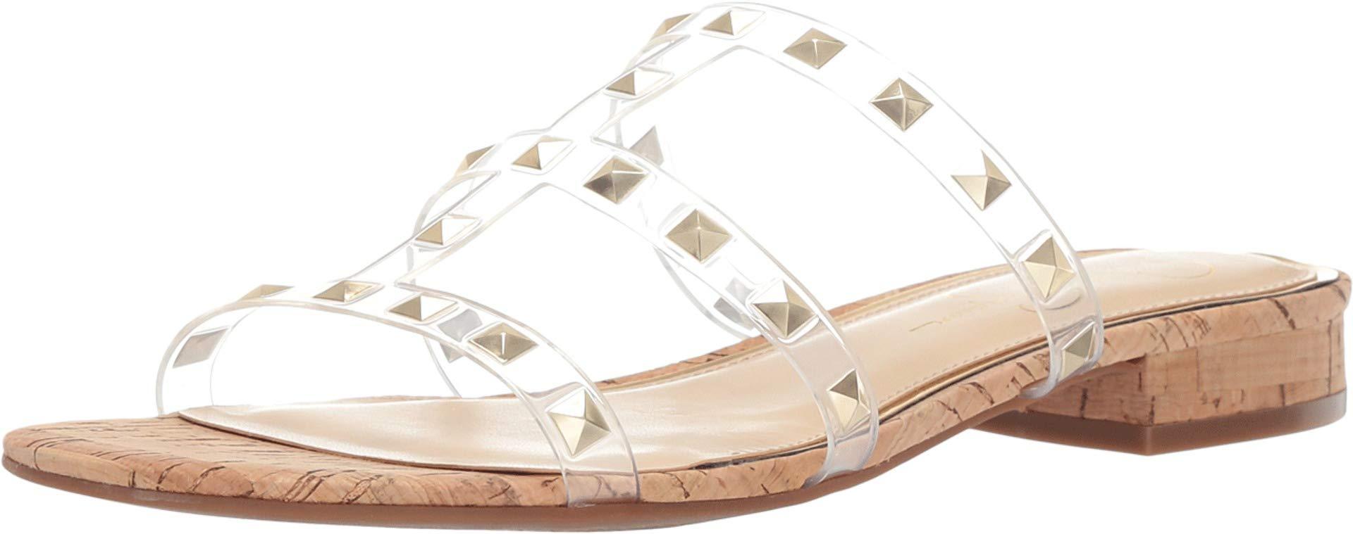 jessica simpson caira studded flat sandals
