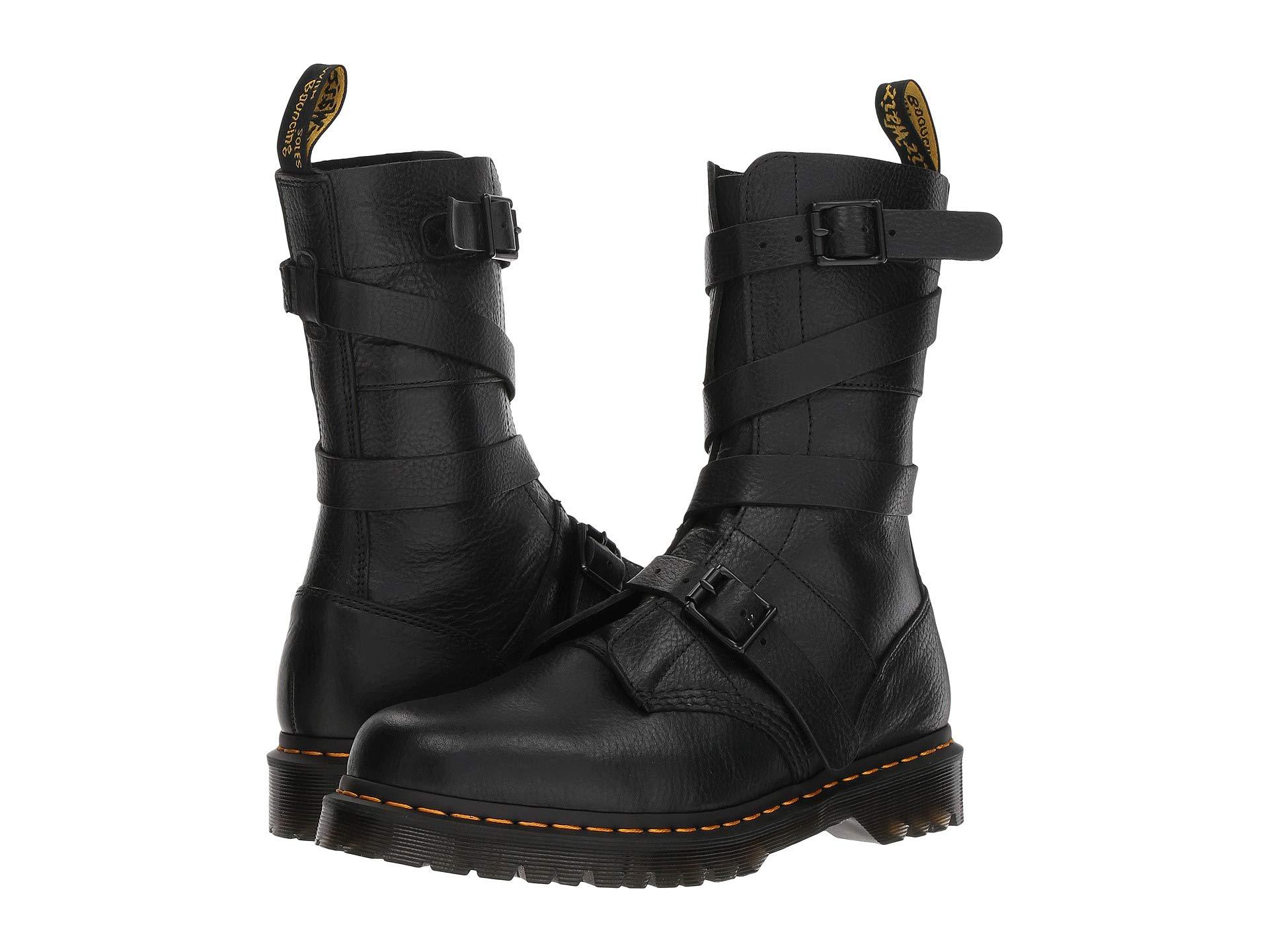 Dr. Martens Leather Bevan Core (black Traffic) Boots | Lyst