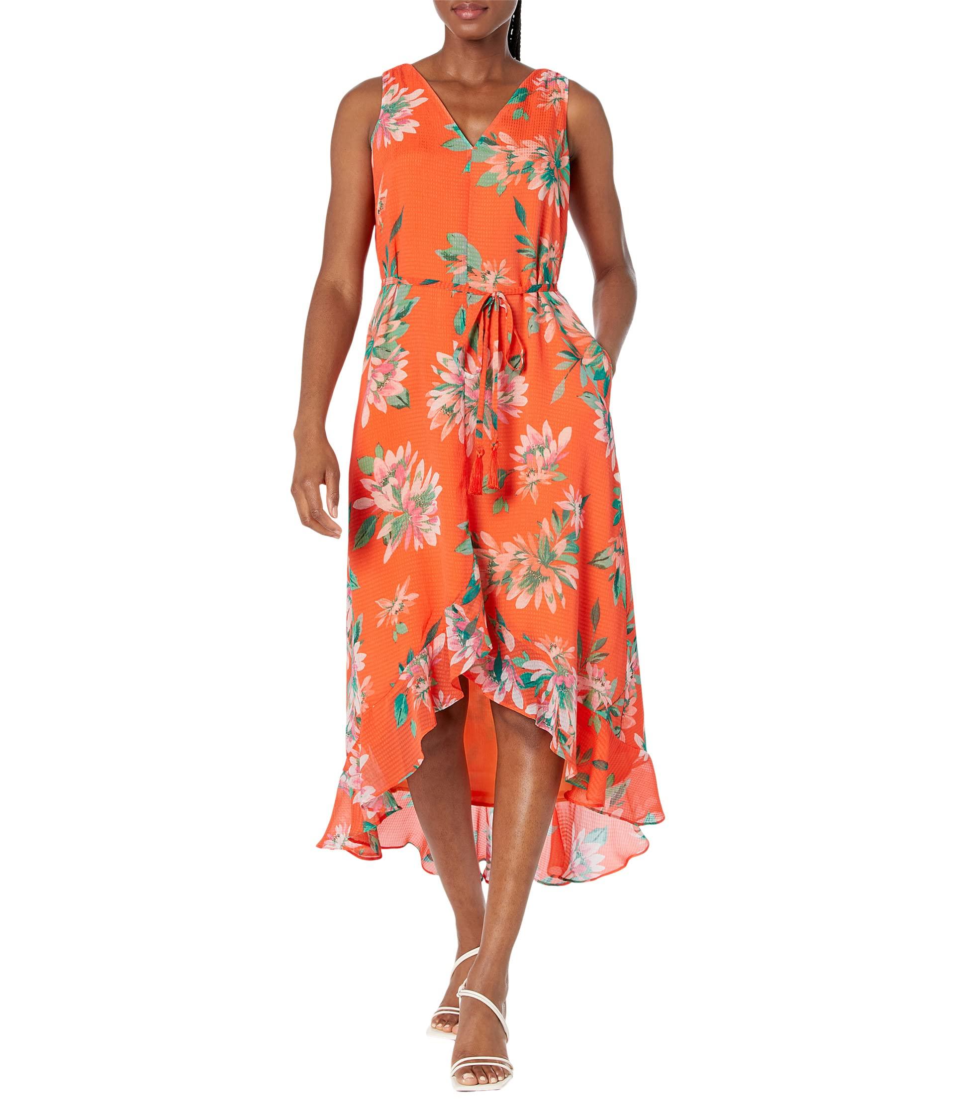 Tommy Bahama Joyful Blooms Sleeveless Maxi Dress in Red | Lyst