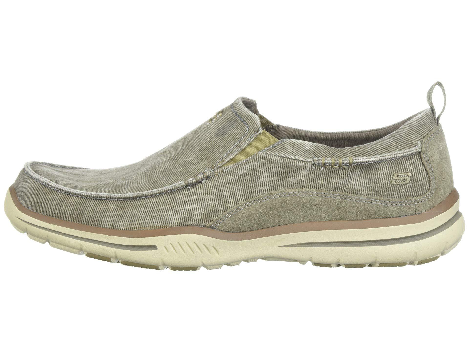 Skechers Relaxed Fit Elected Drigo Slip-on Loafer,taupe,7 D Us for Men |  Lyst