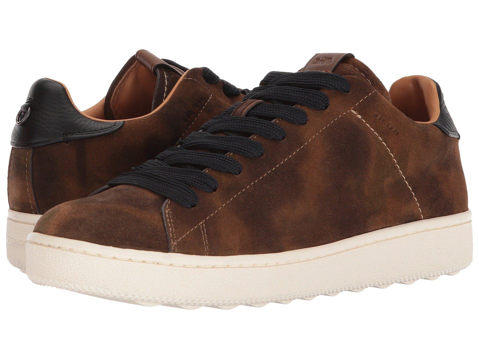 COACH Suede C101 Wild Beast Low Top (saddle Wild Beast COACH Suede C101 Wild Beast Low Top (saddle Wild Beast