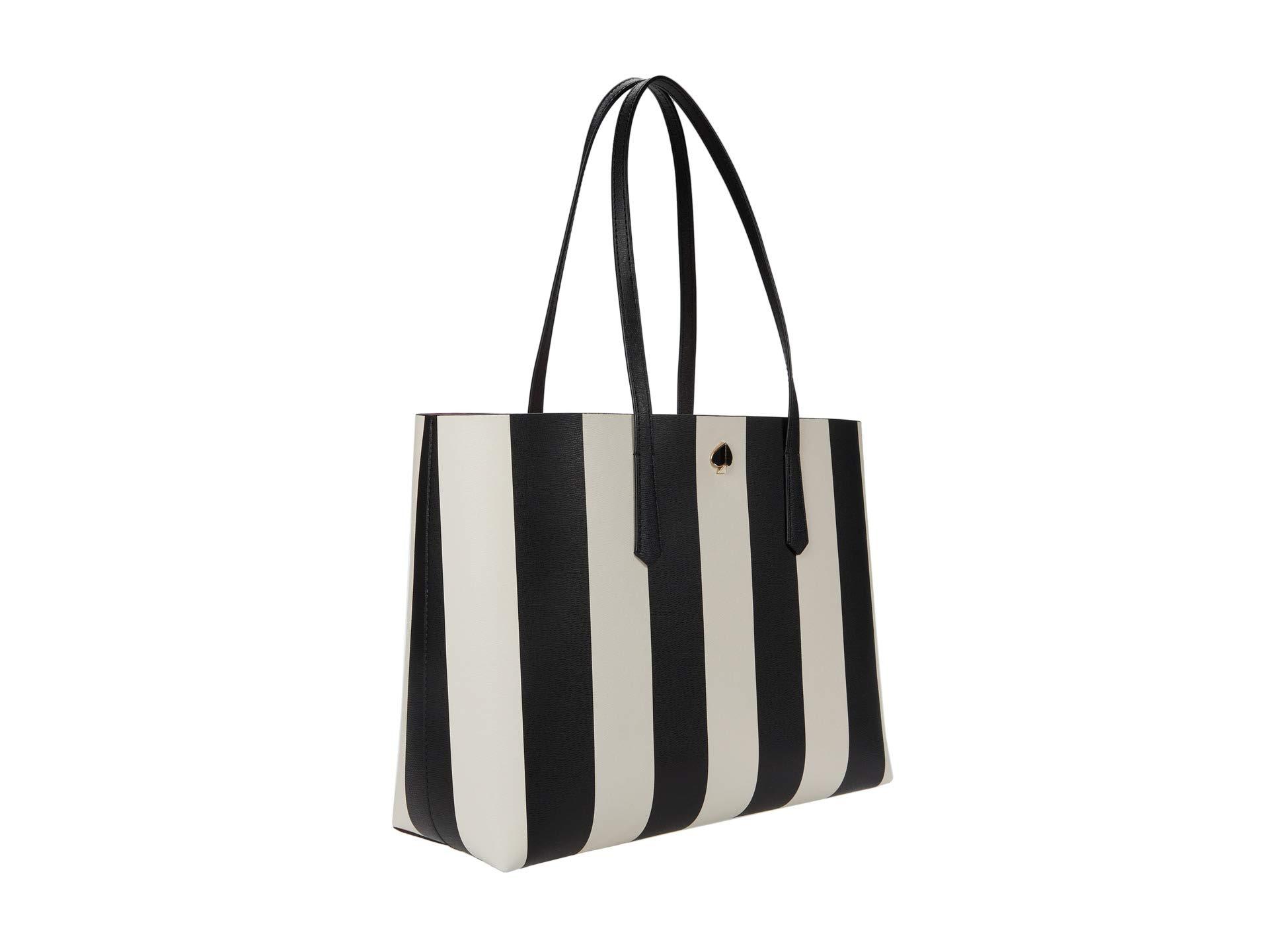molly stripe large tote