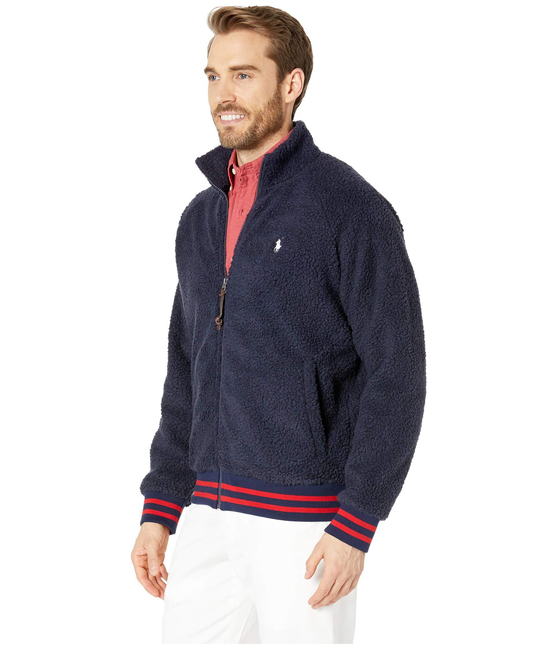 polo sherpa jacket