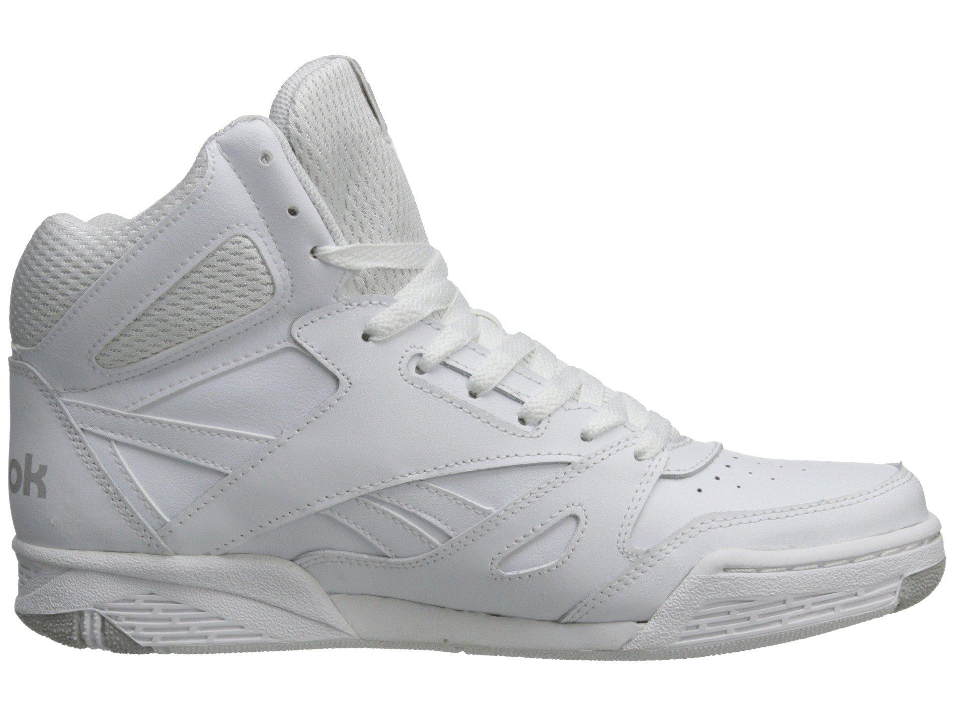 Reebok Synthetic Royal Bb4500 Hi (white/steel) Men's Basketball Shoes ...