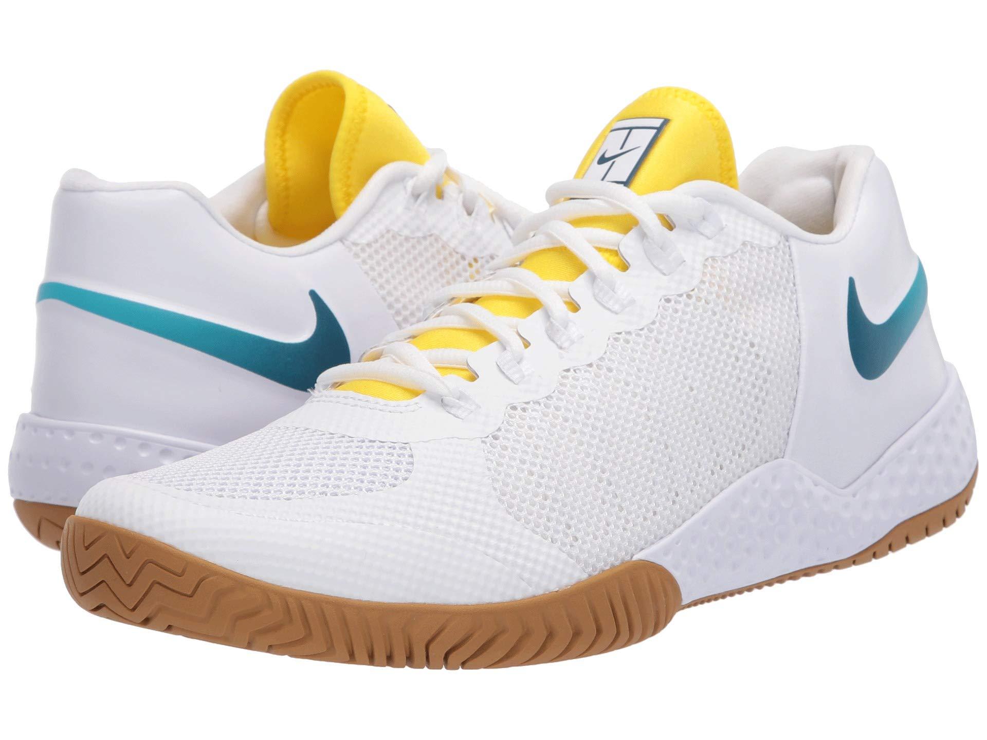 بغل أداء قضية الورديان  Nike Court Flare 2 Womens Hard Court Tennis Shoe in White | Lyst