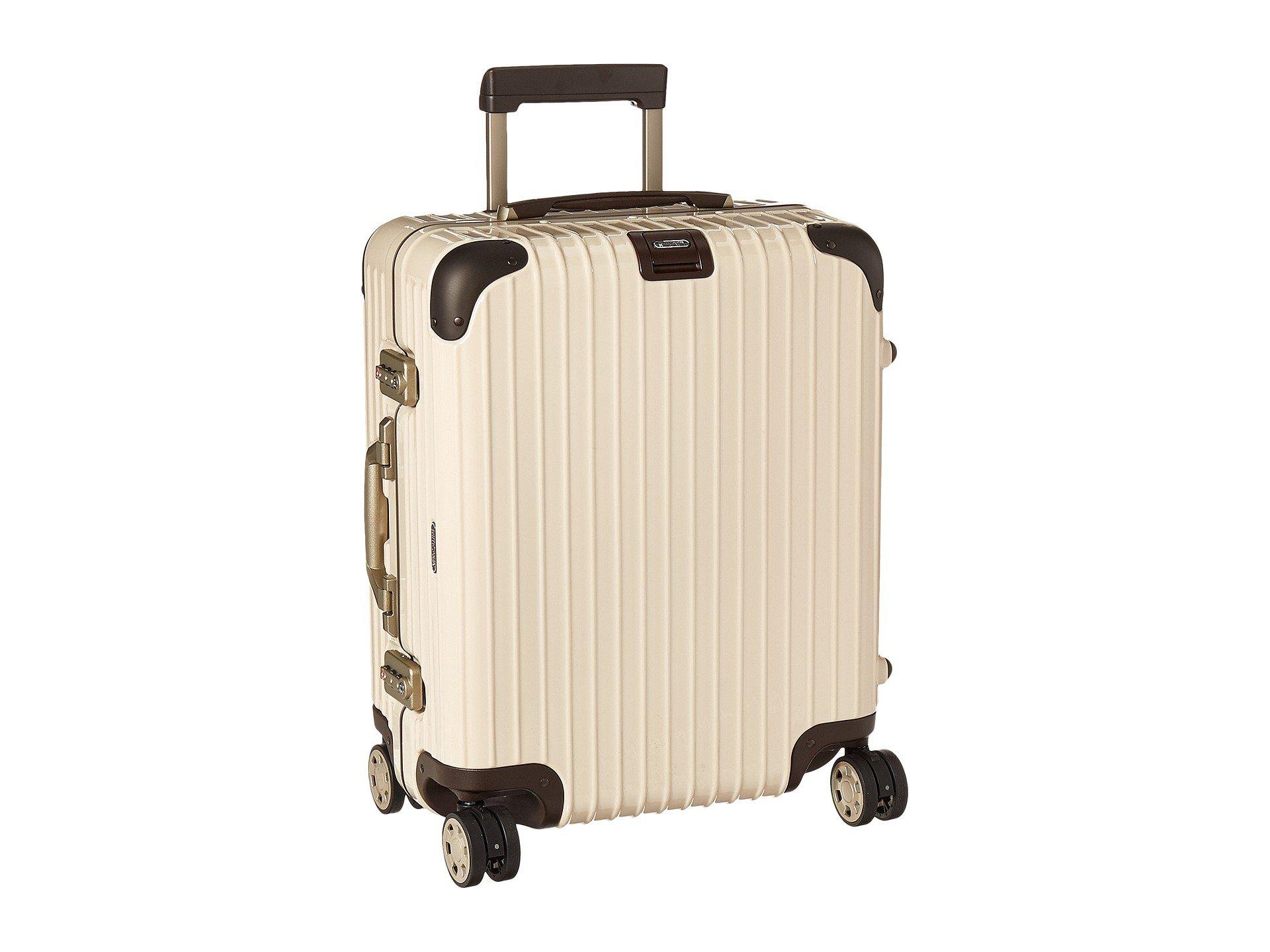 RIMOWA Limbo - Cabin Multiwheel(r) (creme White) Luggage for Men