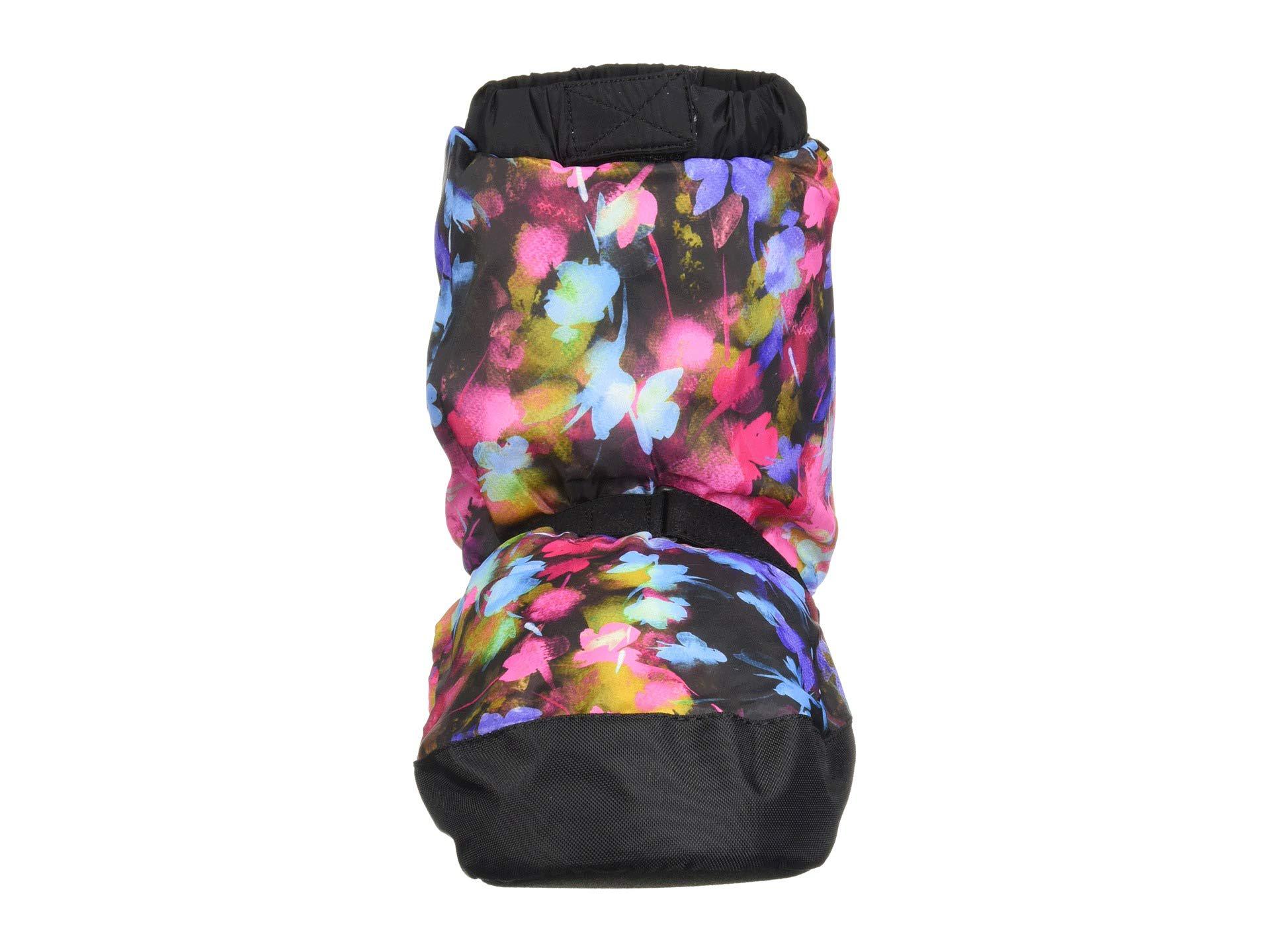 bloch printed warm up booties