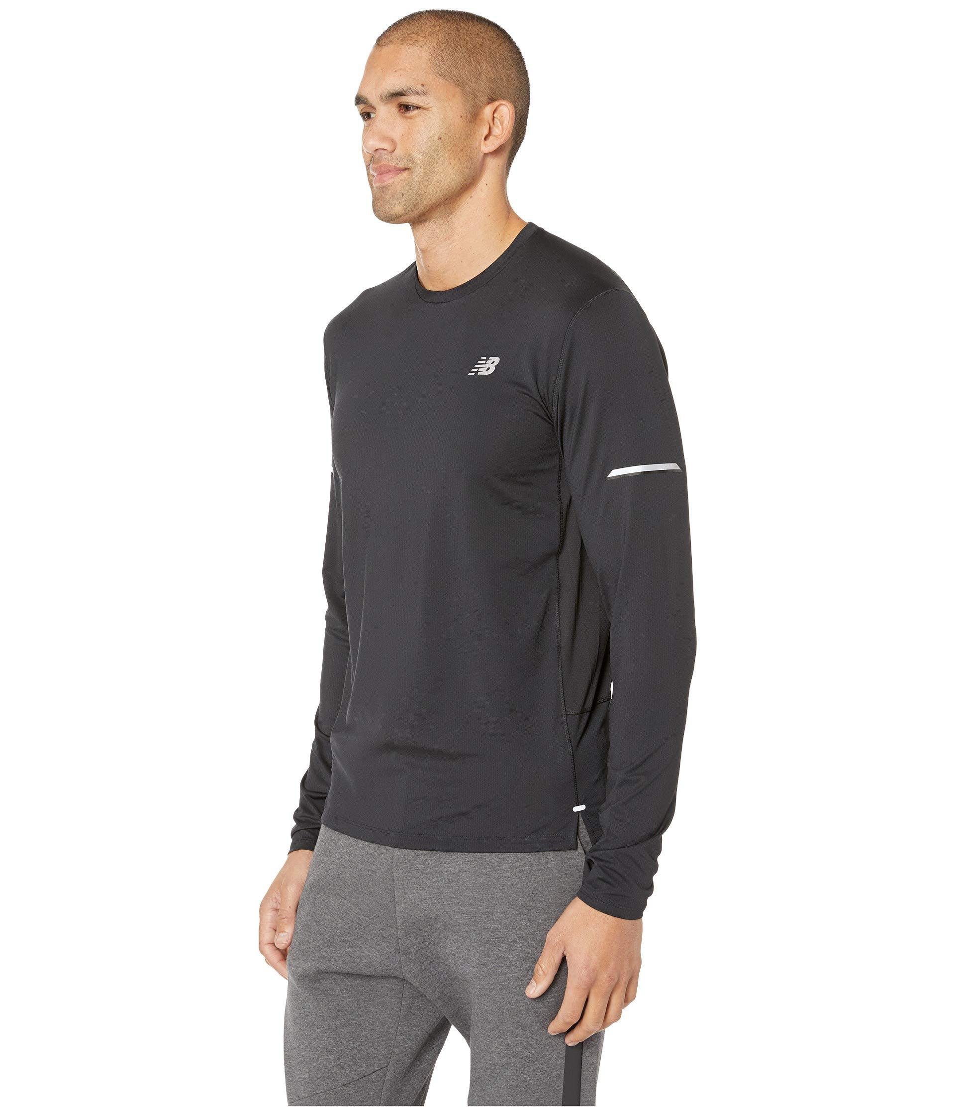 new balance long sleeve mens