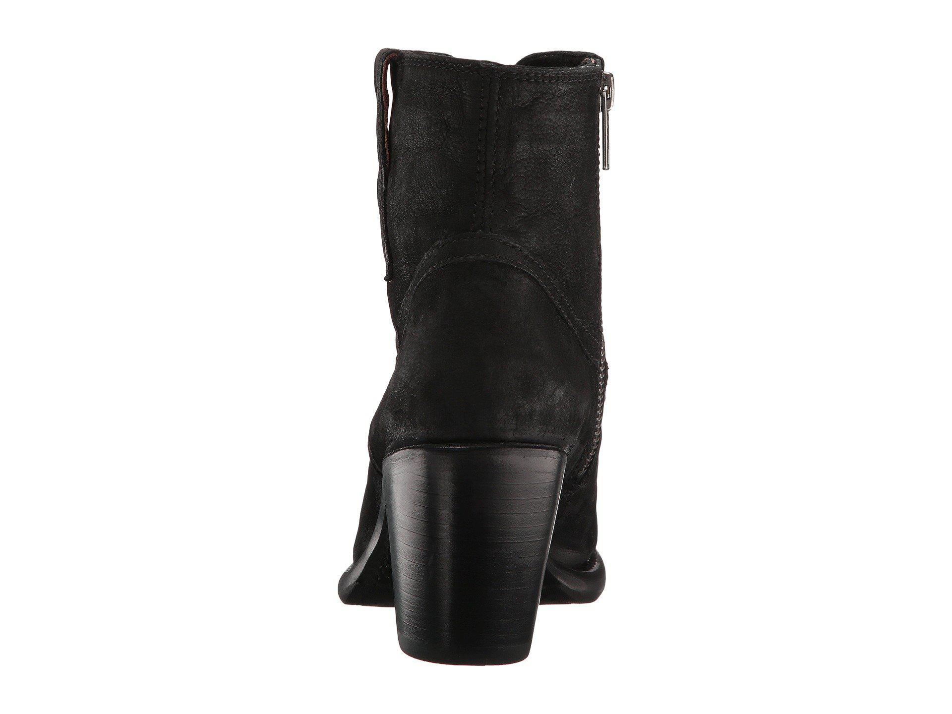 frye lillian western bootie