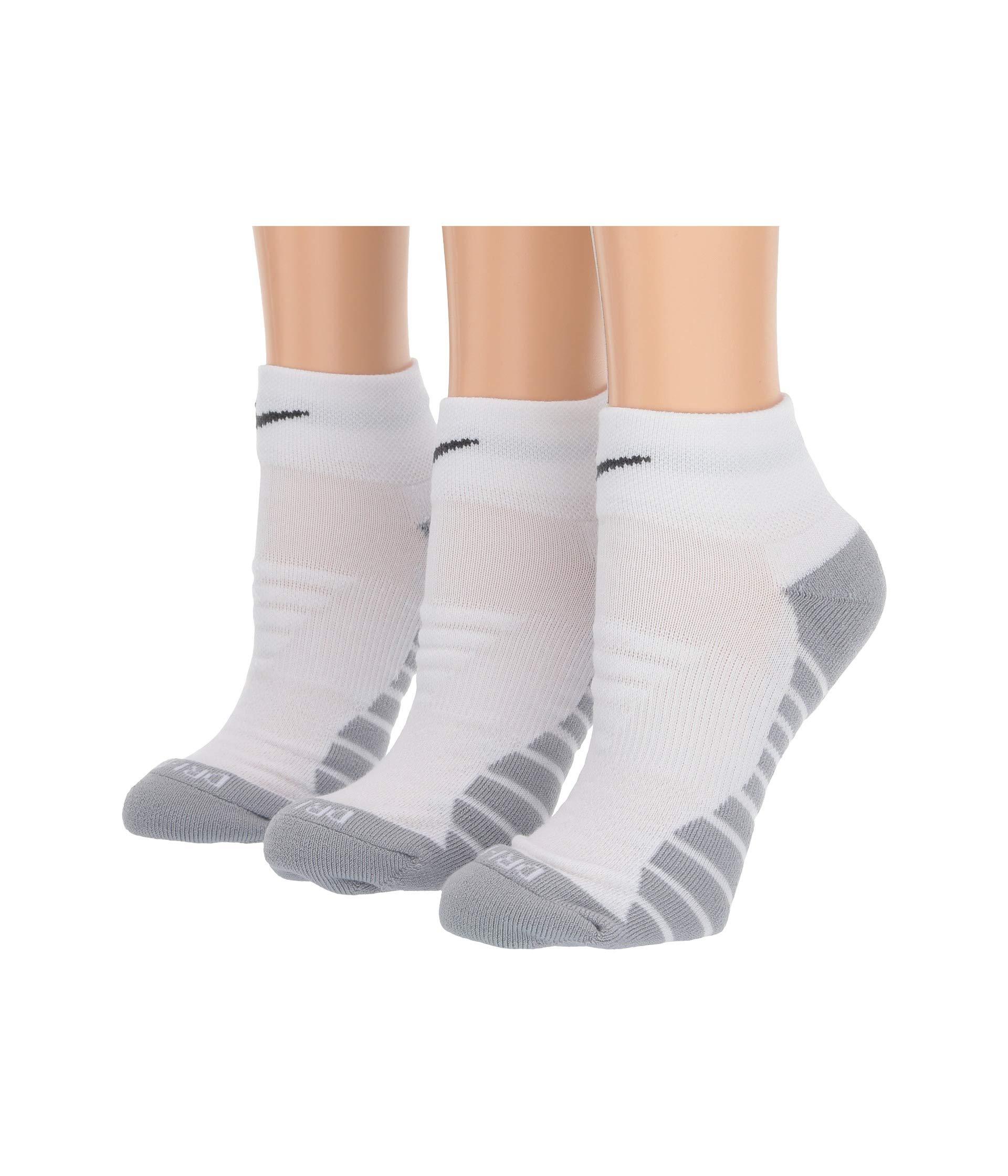Nike Synthetic Everyday Max Cushion Ankle Socks 3-pair Pack in White - Lyst
