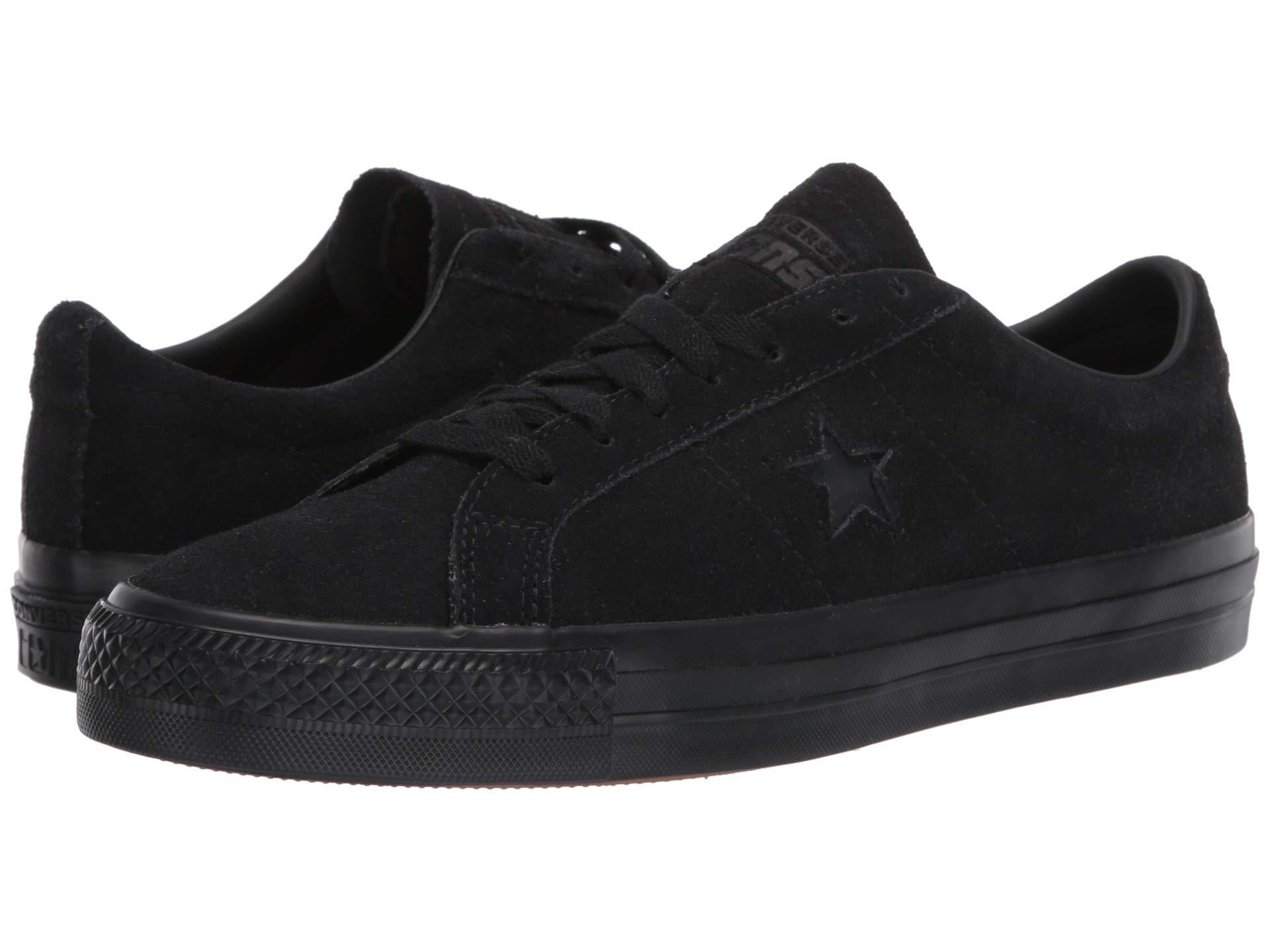 Converse One Star Pro Suede - Ox in Black for Men | Lyst
