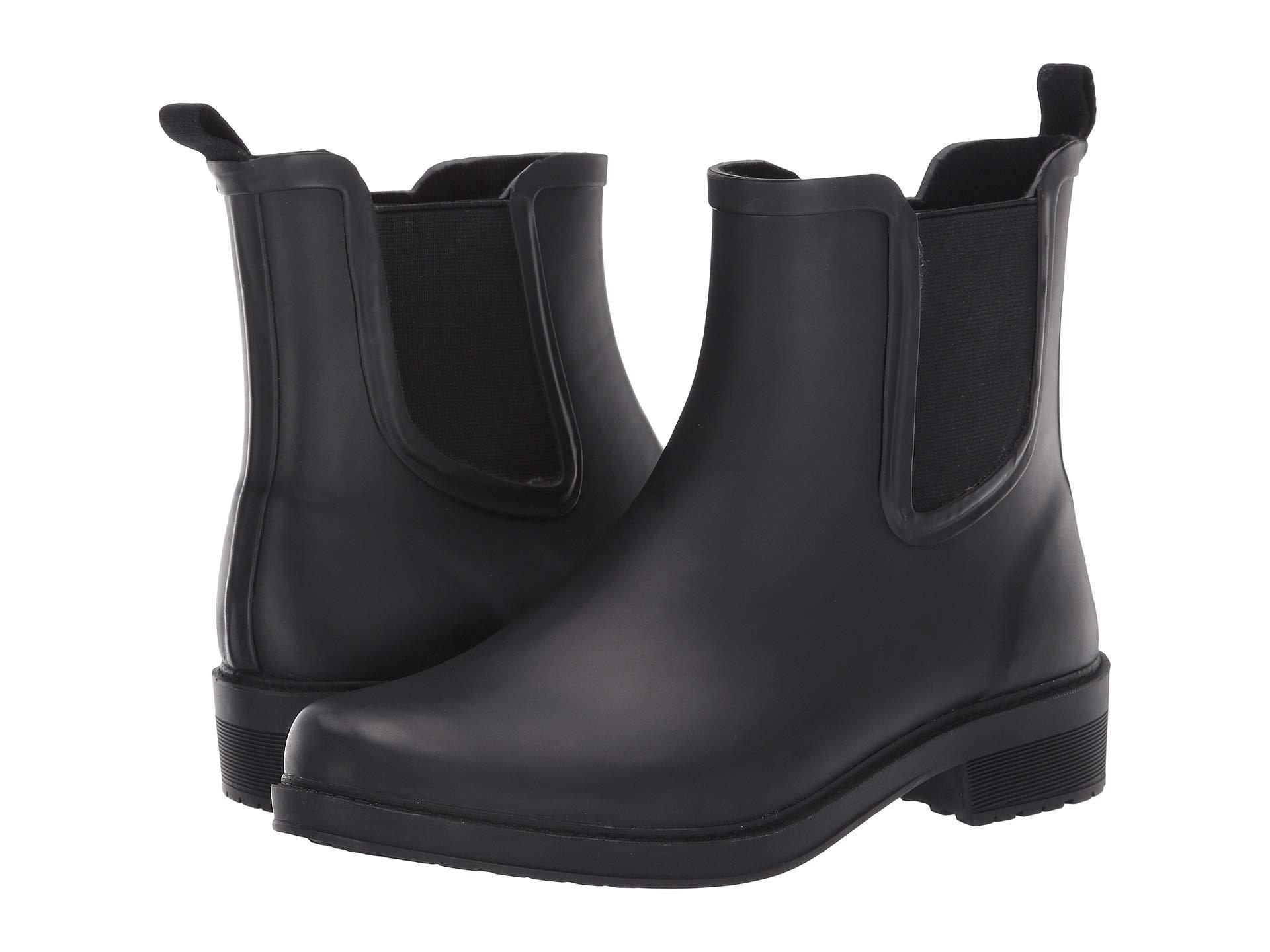 j crew black chelsea boot
