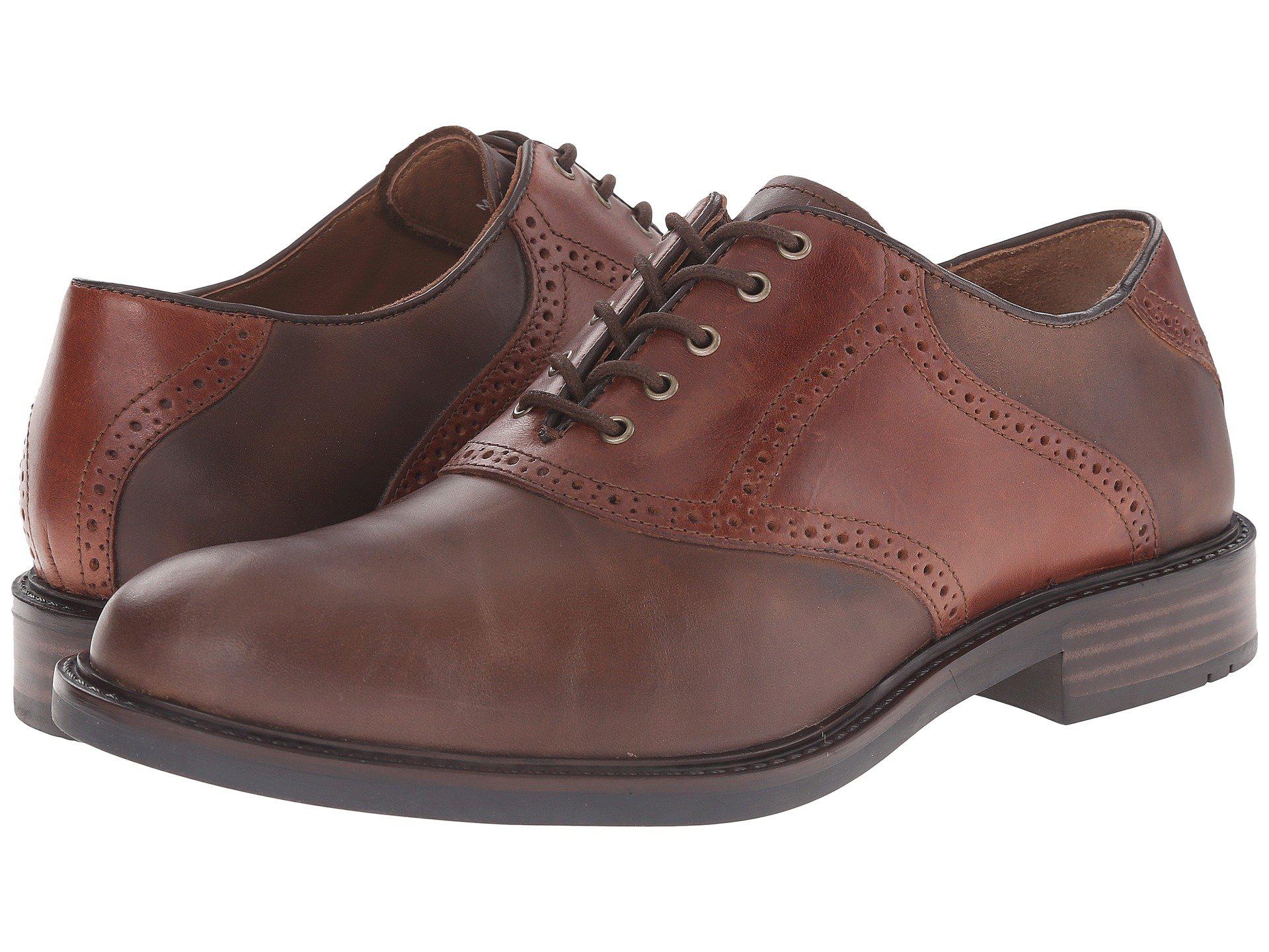 nubuck saddle shoes