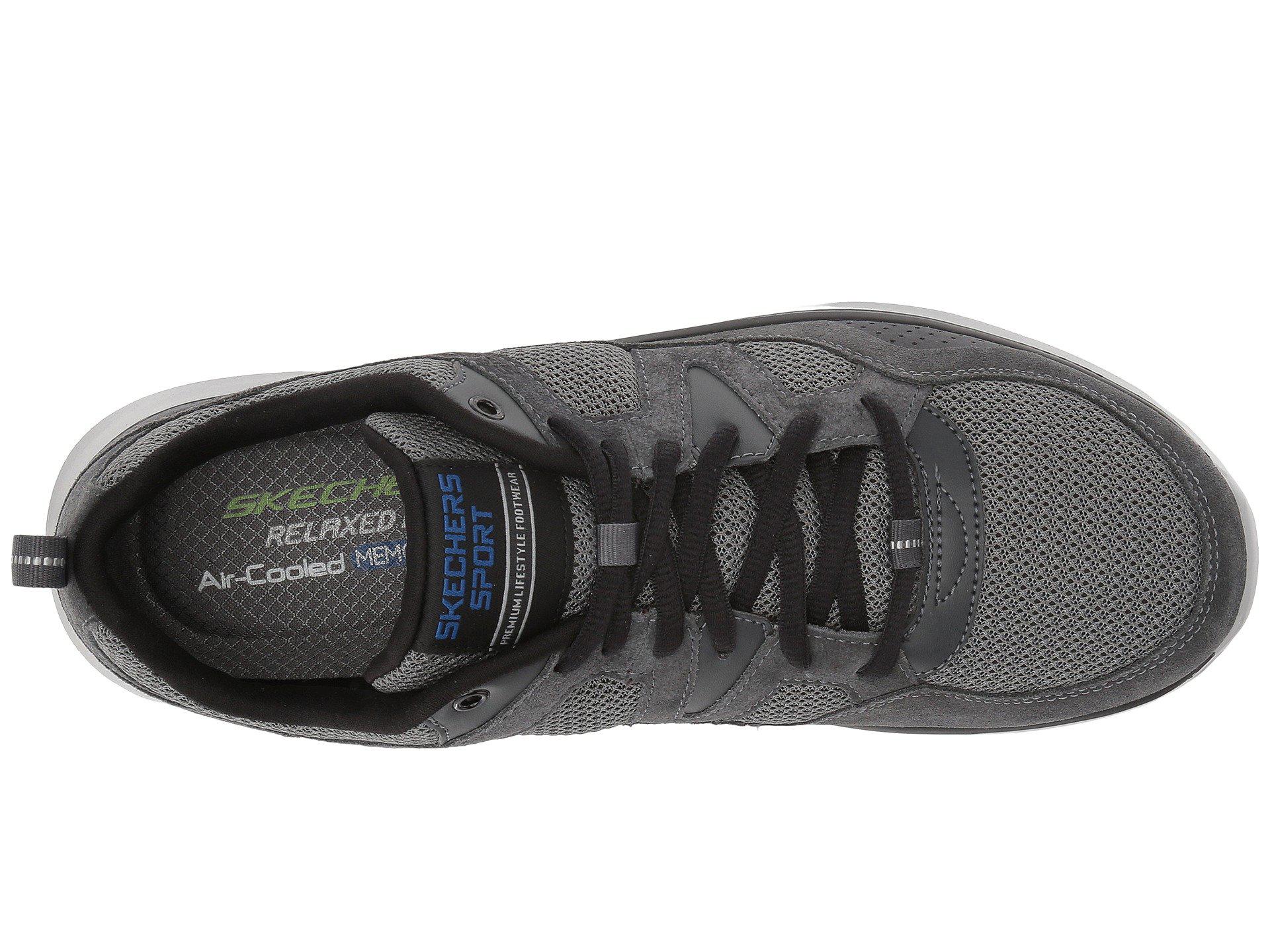 skechers relaxed fit quantum flex country walker men's sneakers