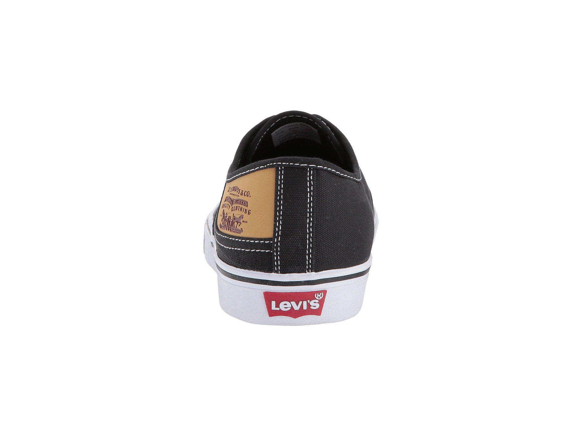 levi's shoes mens buck ct canvas