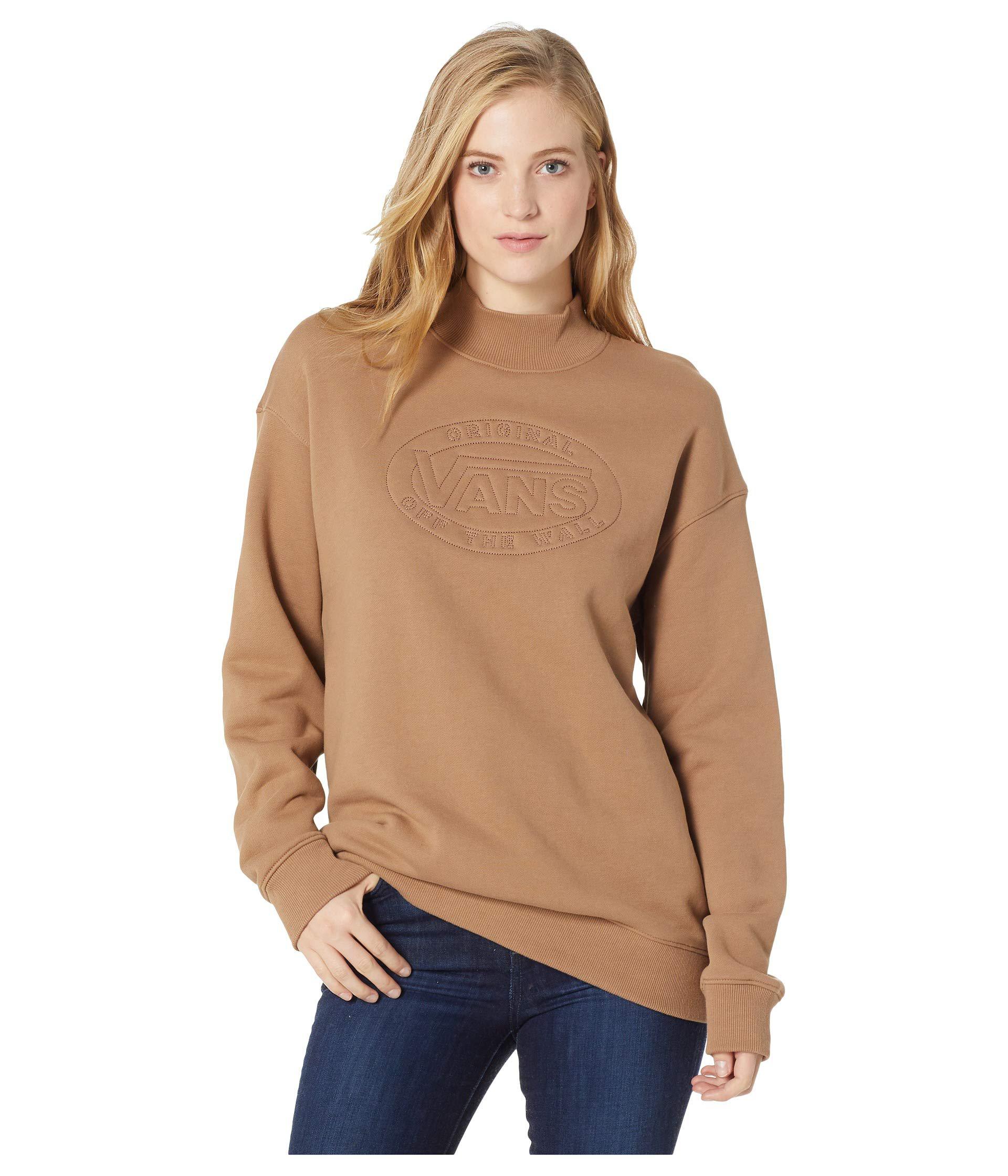 vans junction high neck sweatshirt