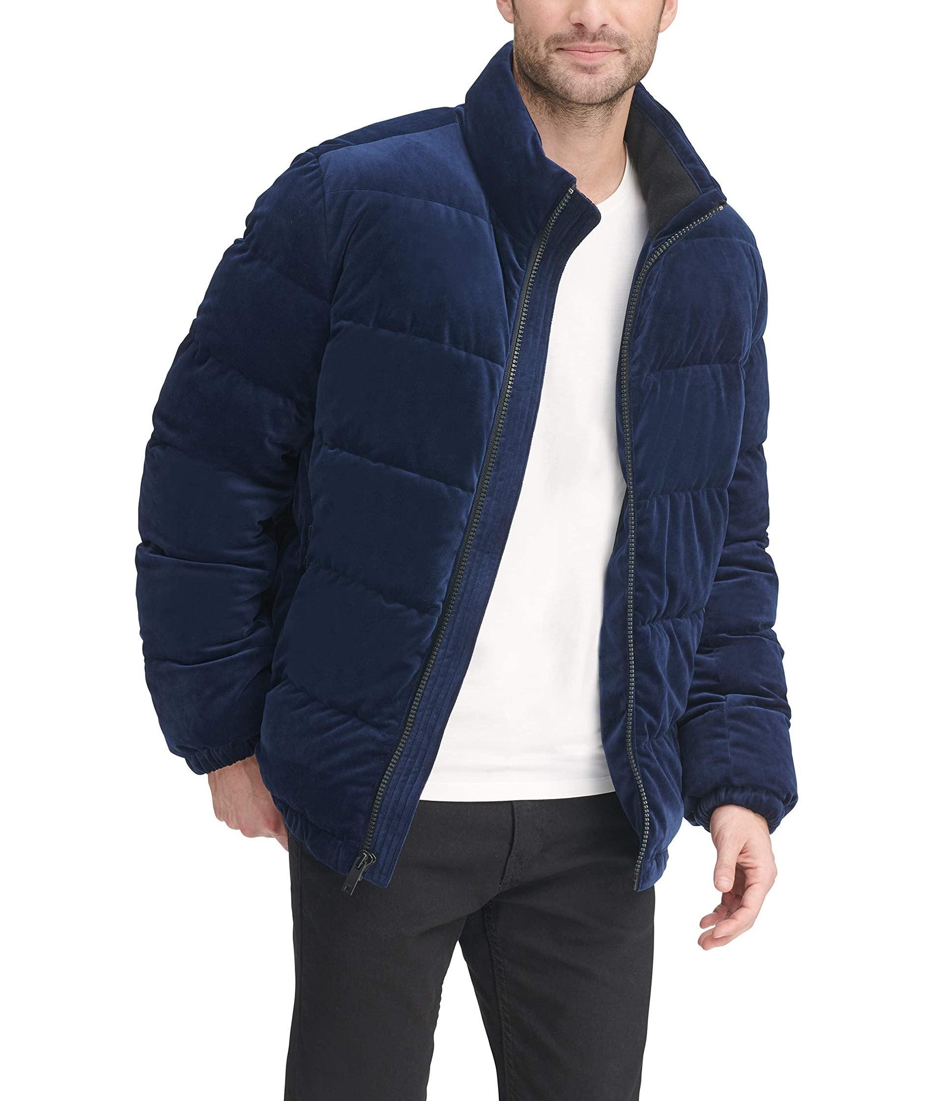 velour padded jacket