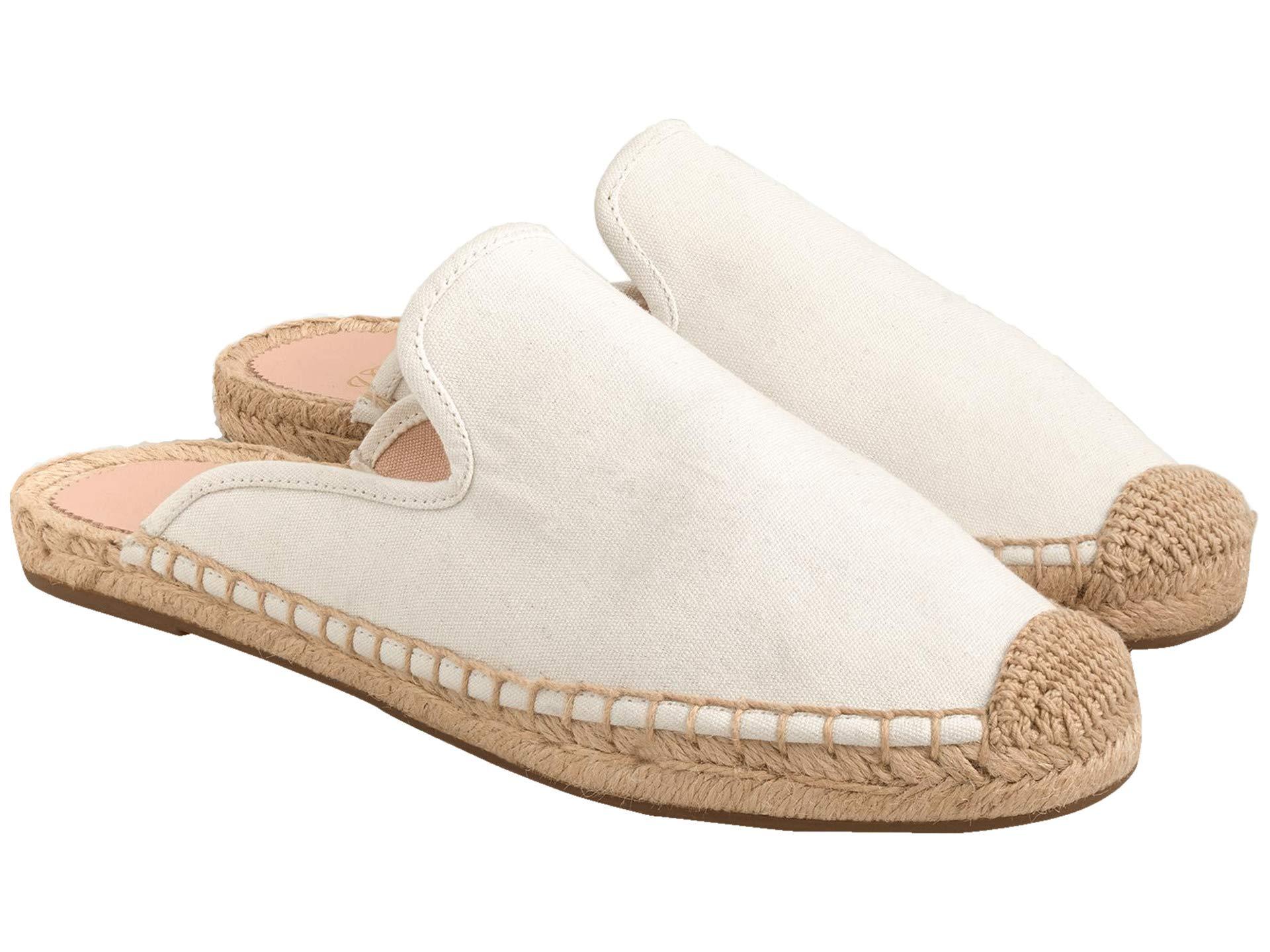 j crew canvas espadrille flats