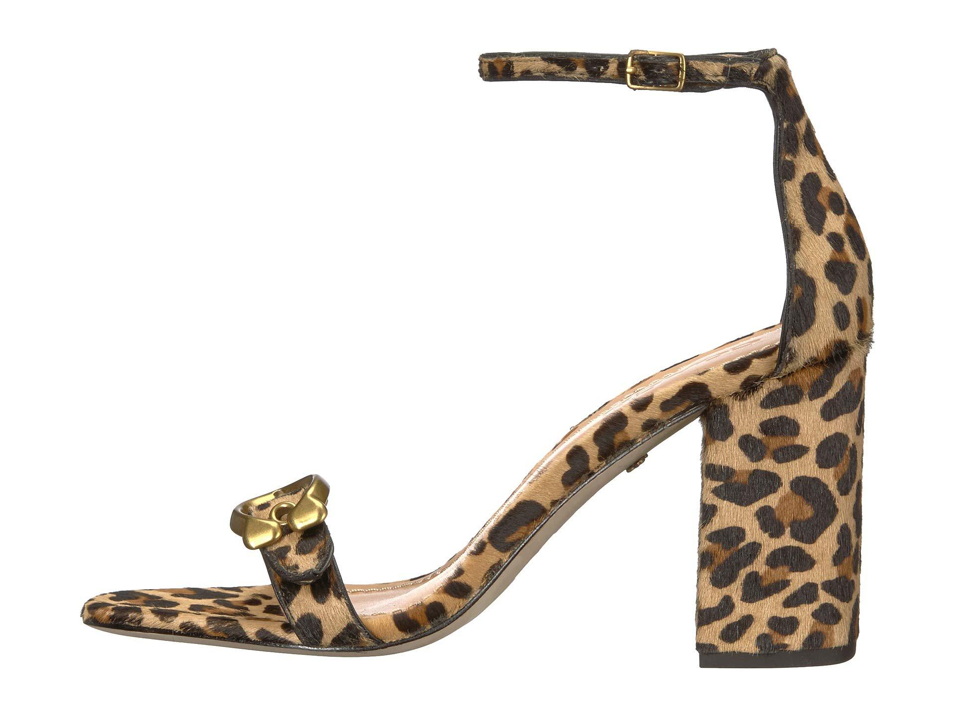 coach maya signature buckle dress sandals