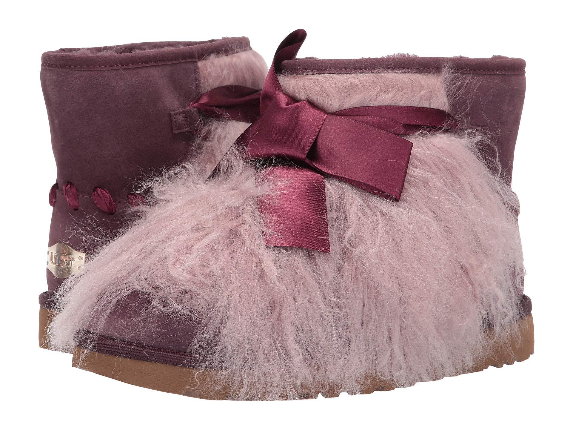 ugg classic mini mongolian boot