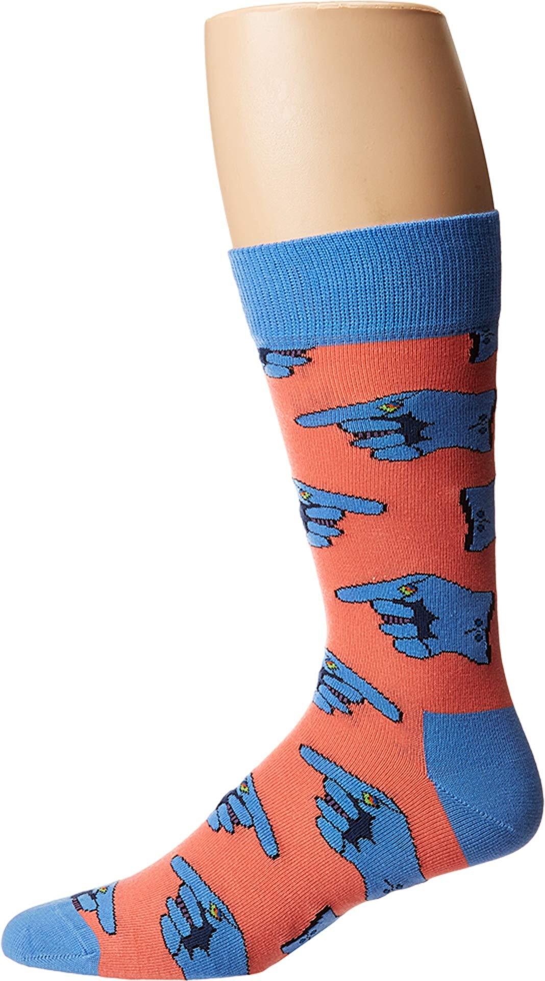 Happy Socks Cotton Beatles Glove Sock in Blue/Orange (Blue) for Men Lyst
