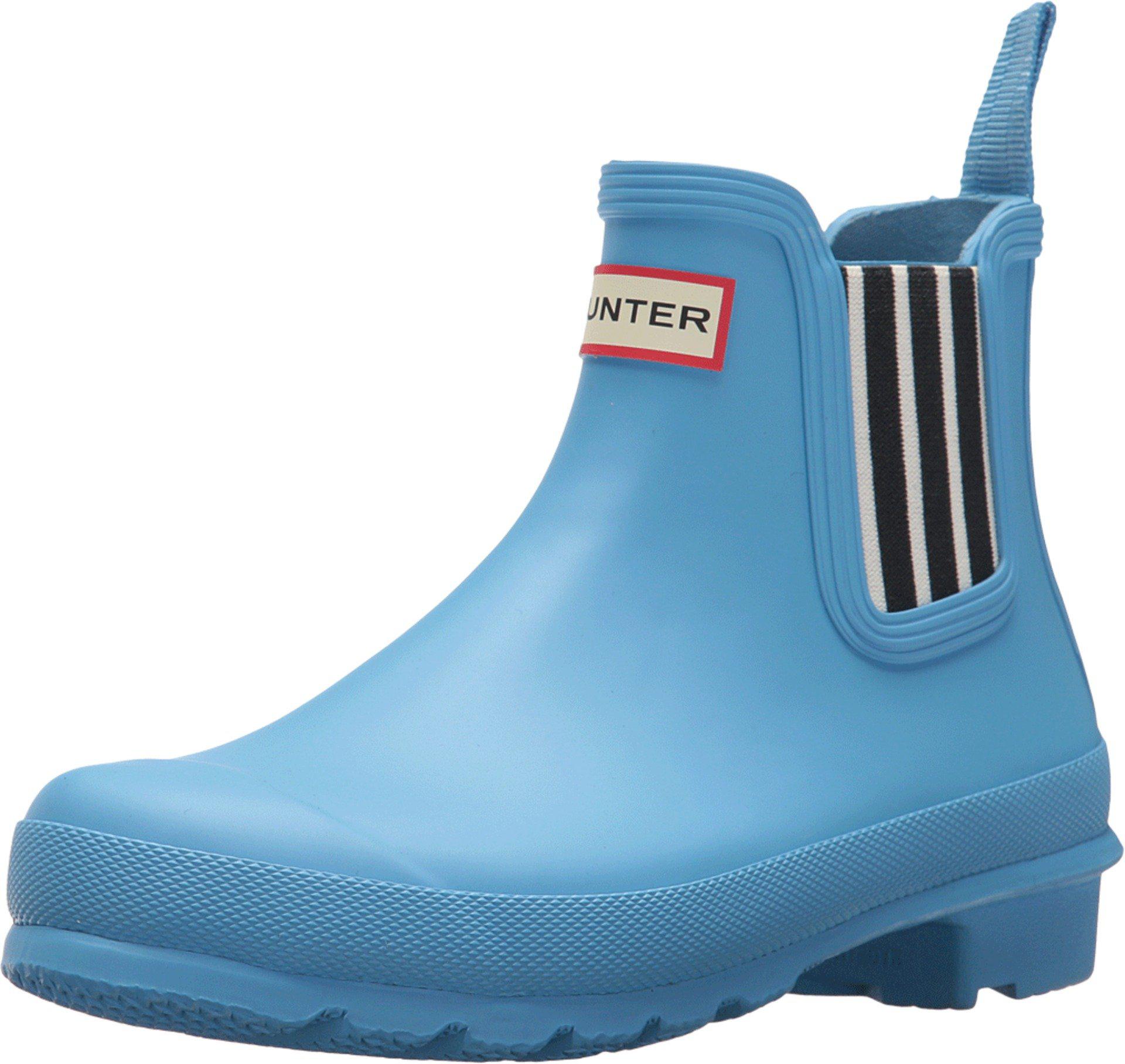 hunter garden stripe chelsea boots