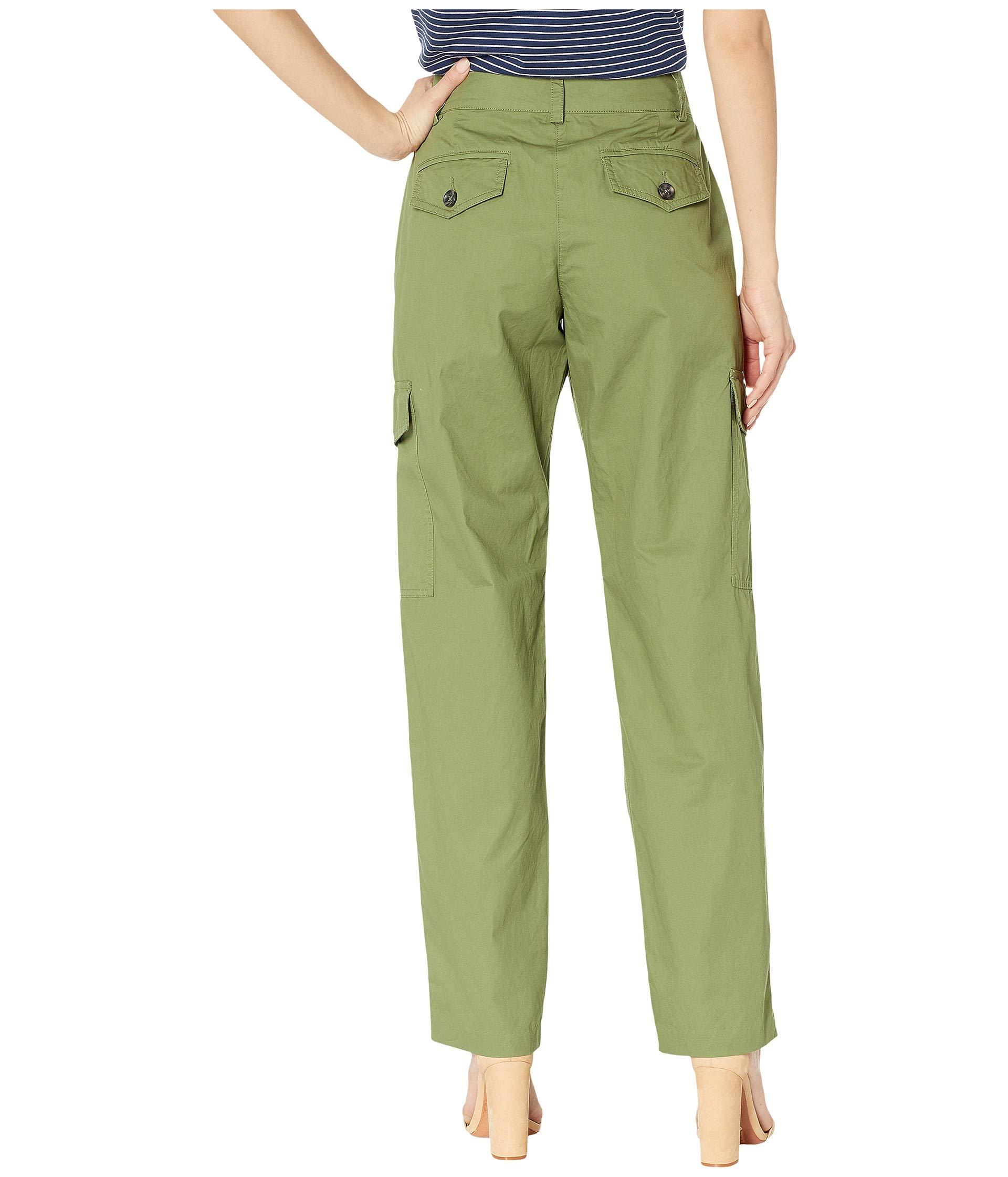 MICHAEL Michael Kors Cotton Cargo Big Pocket Pants in Olive (Green) - Lyst