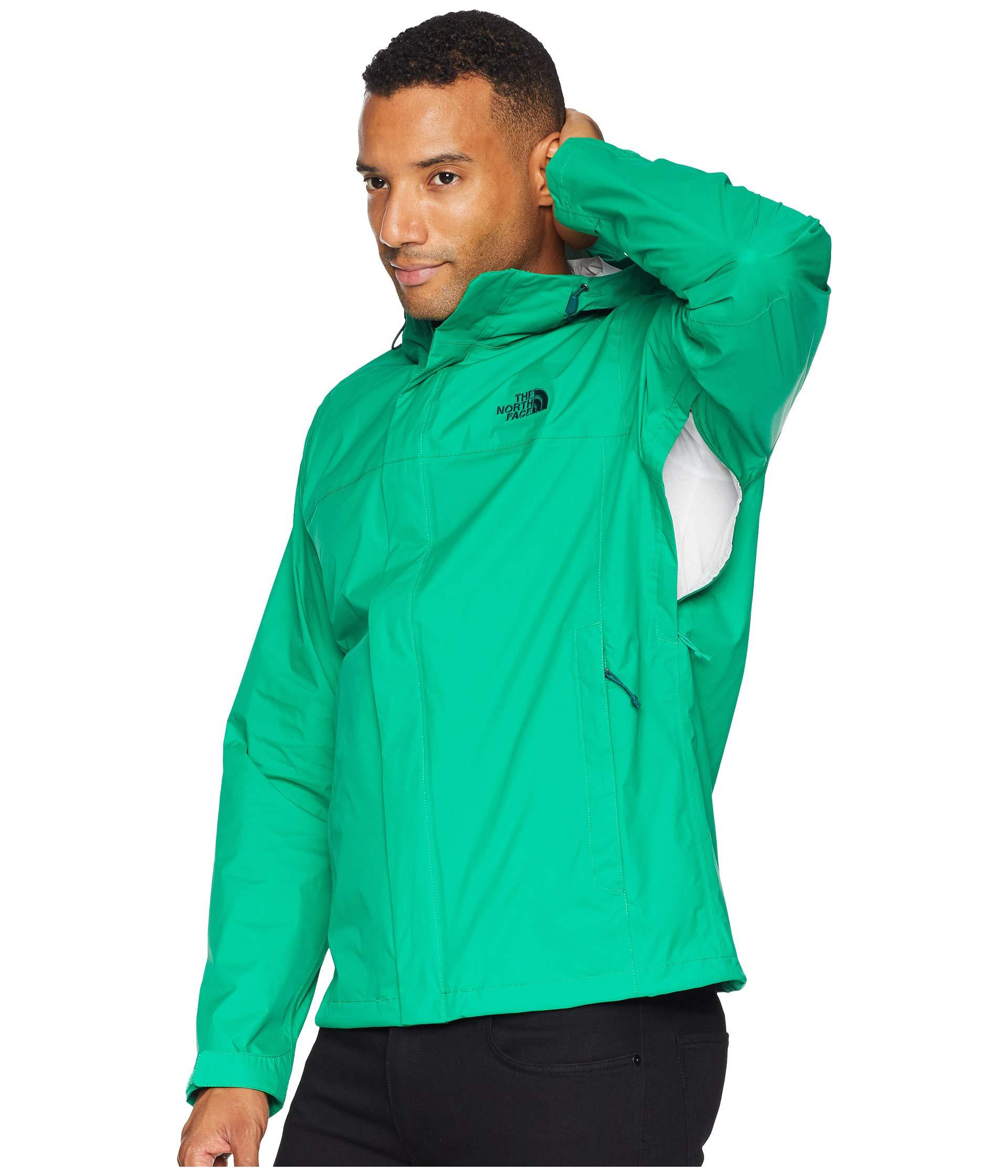 north face venture 2 green