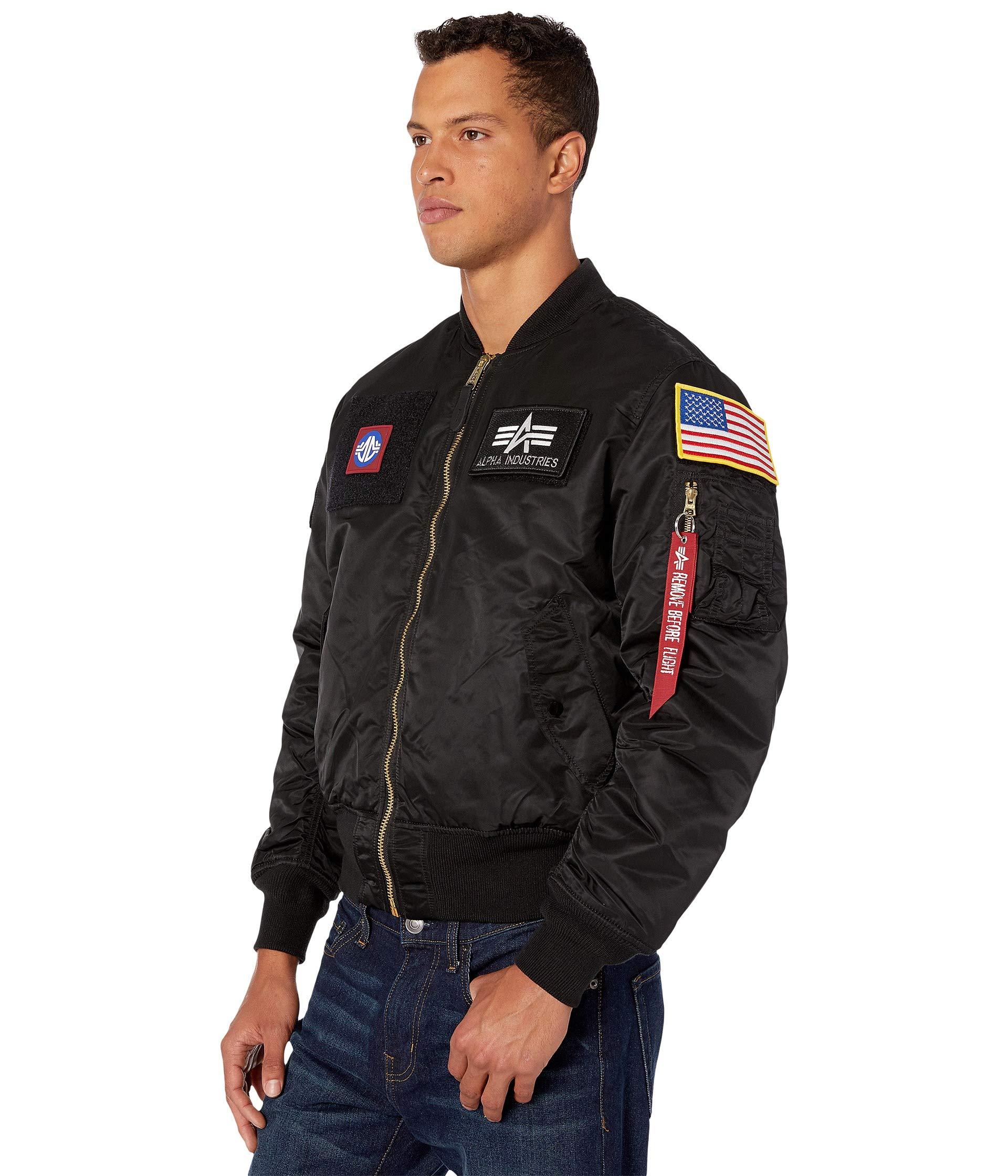Alpha Industries Synthetic Ma 1 Flex Flight Jacket Core Fit In Black For Men Lyst Alpha Industries Synthetic Ma 1 Flex Flight Jacket Core Fit In Black For Men Lyst