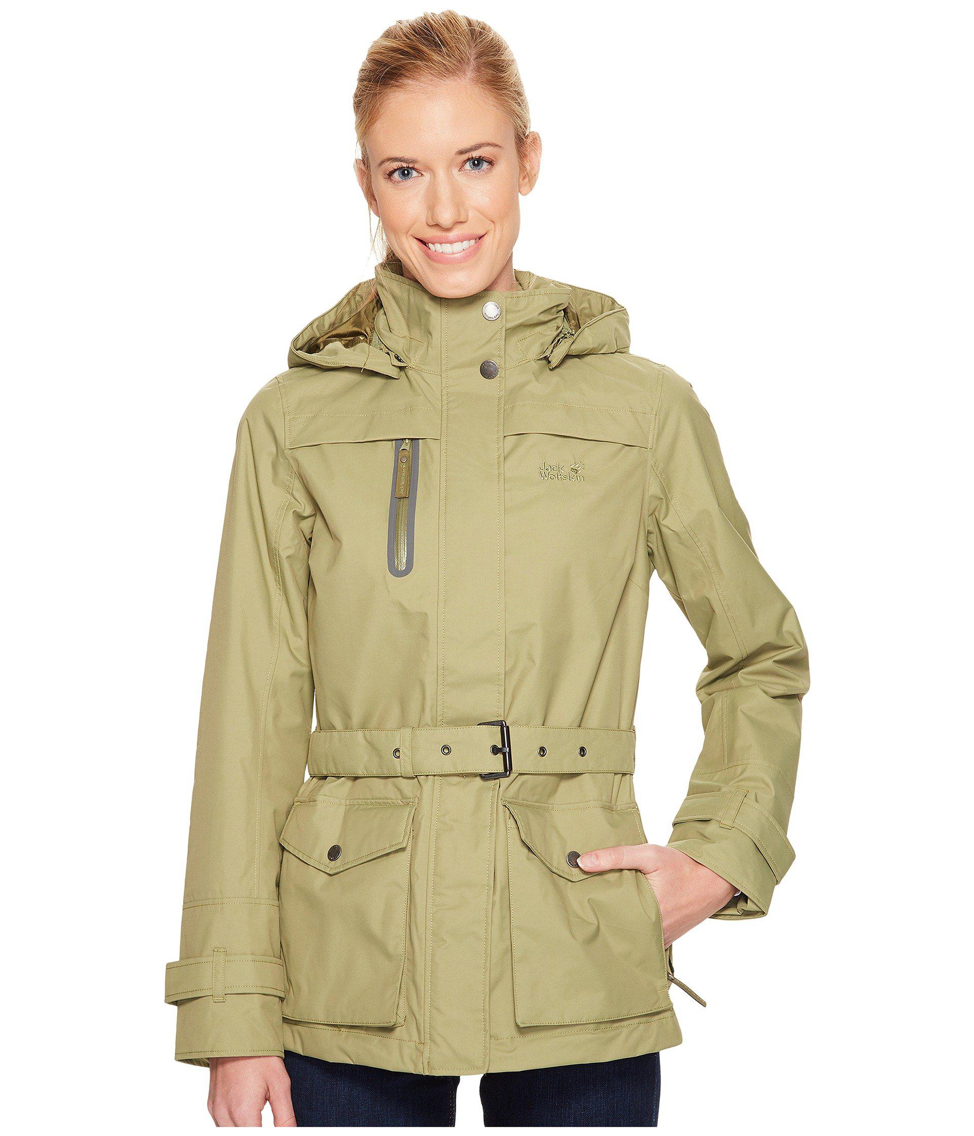 jack wolfskin khaki jacket