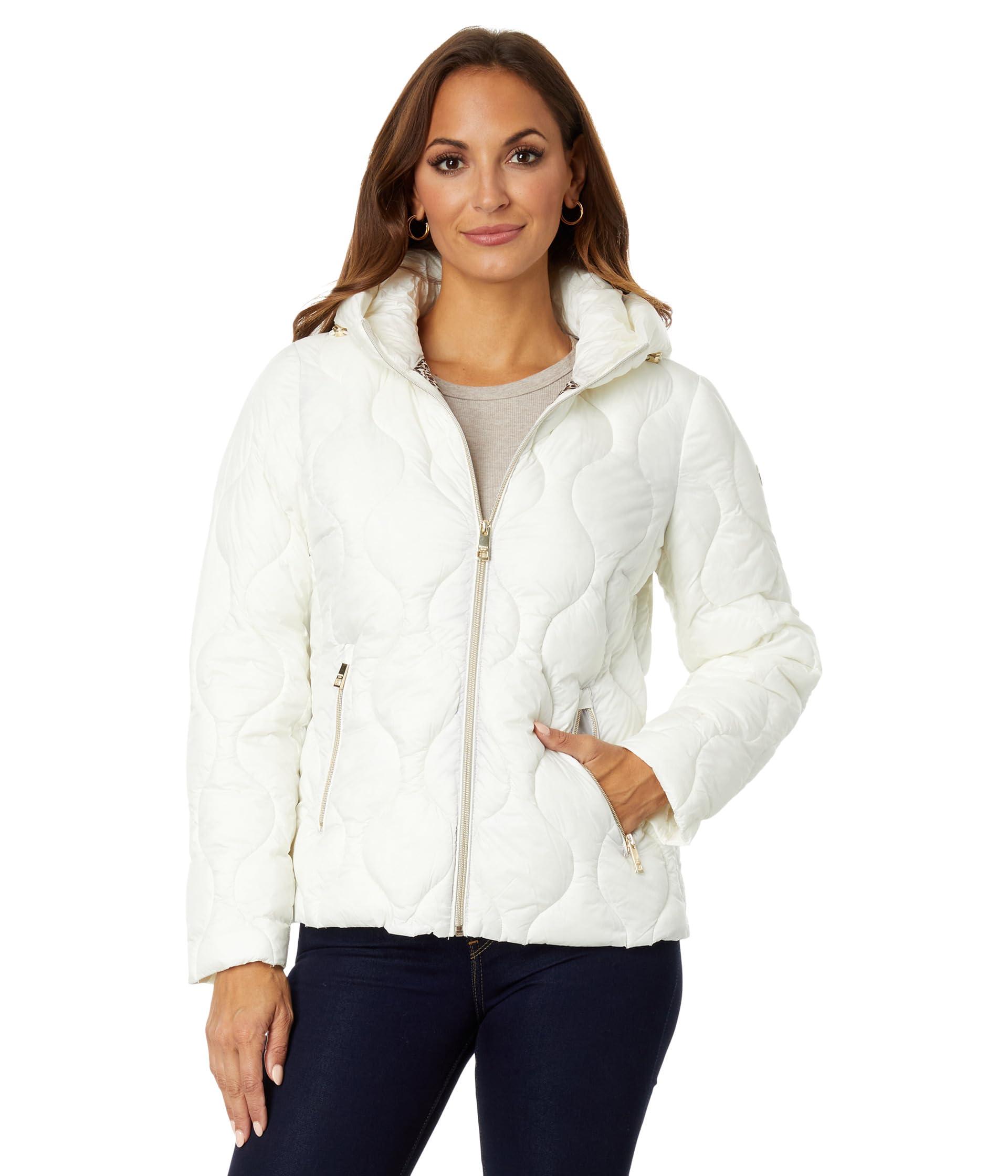 Michael kors packable best sale quilted down jacket
