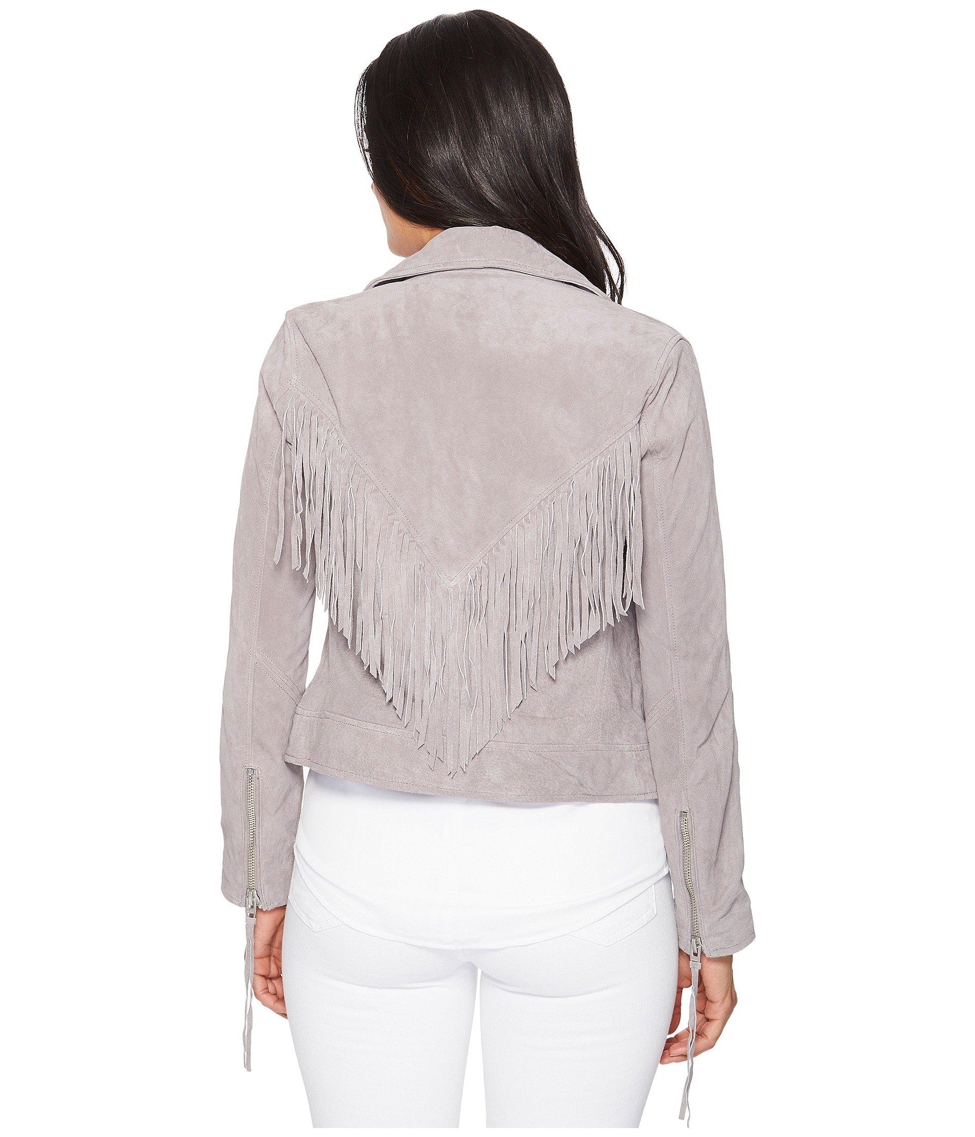 blank nyc fringe jacket