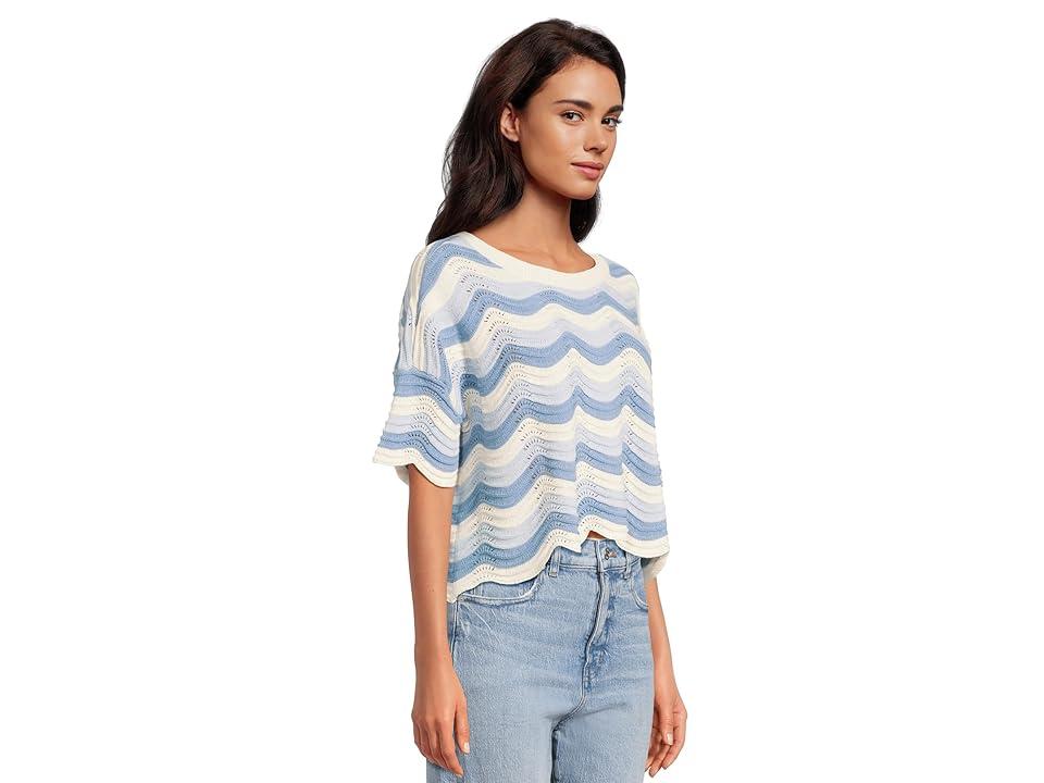 (取寄) エルスペース レディース メイク ウェーブ セーター L*Space women Make Waves Sweater Blue Crush Amazon.com: L*Space Make Waves Sweater for Women, Knit Top
