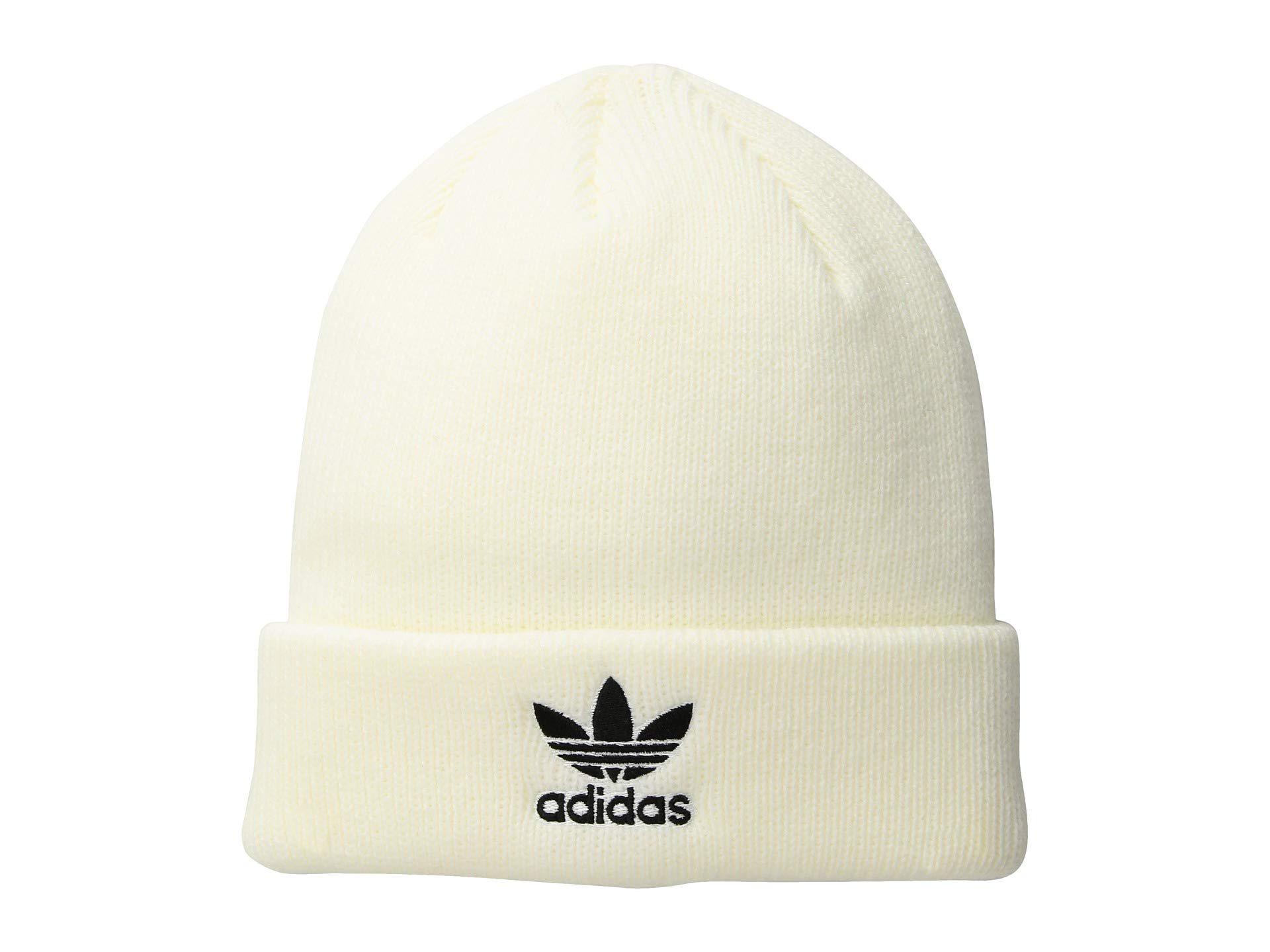 adidas black and gold beanie