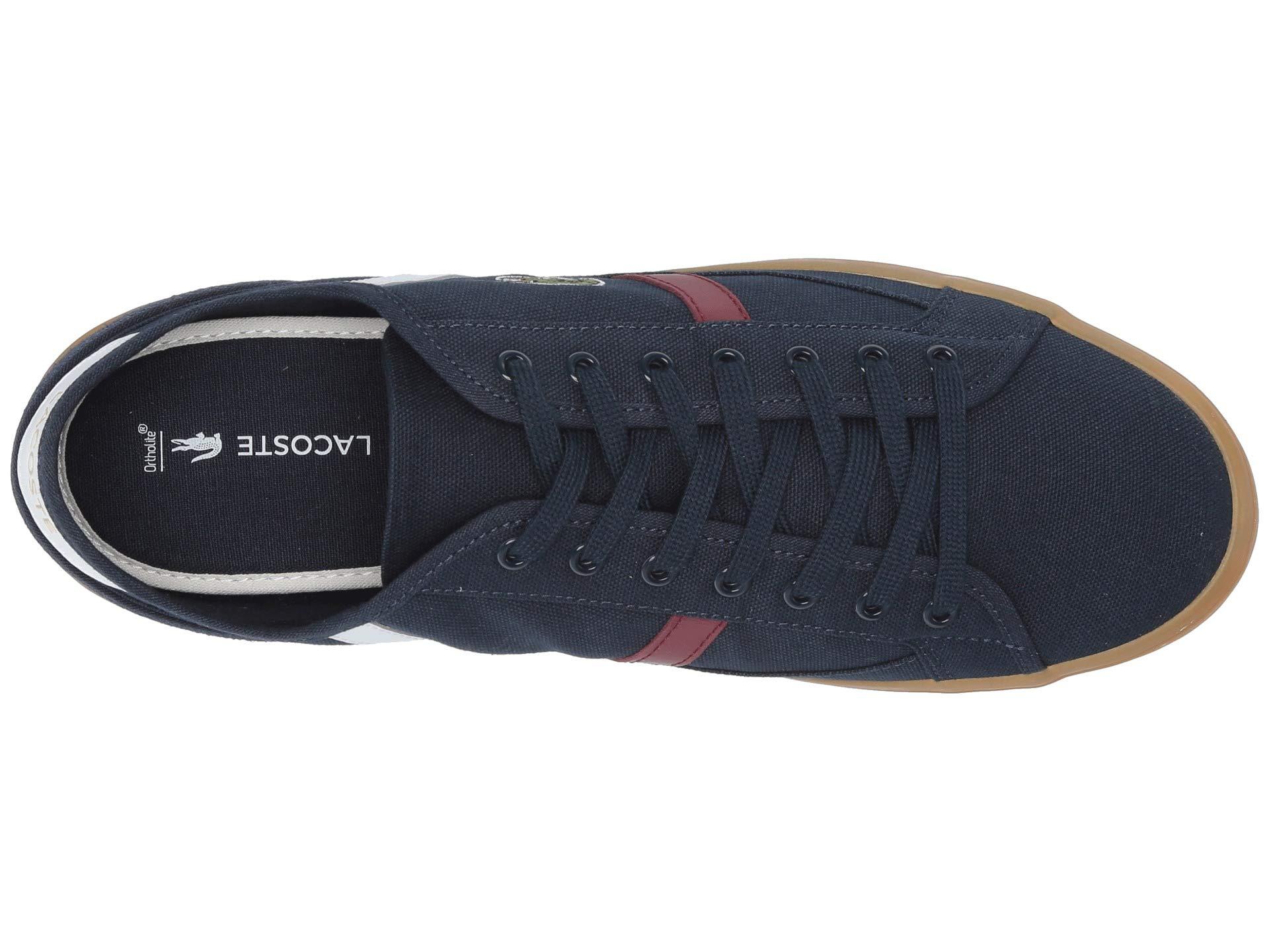 lacoste sideline canvas