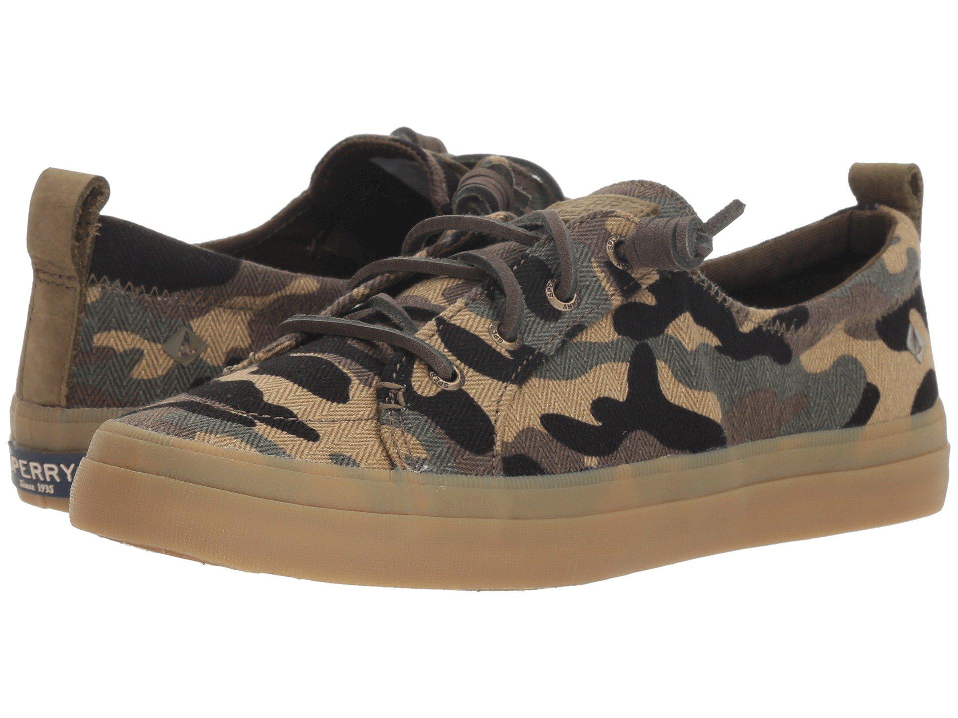 sperry crest vibe animal print