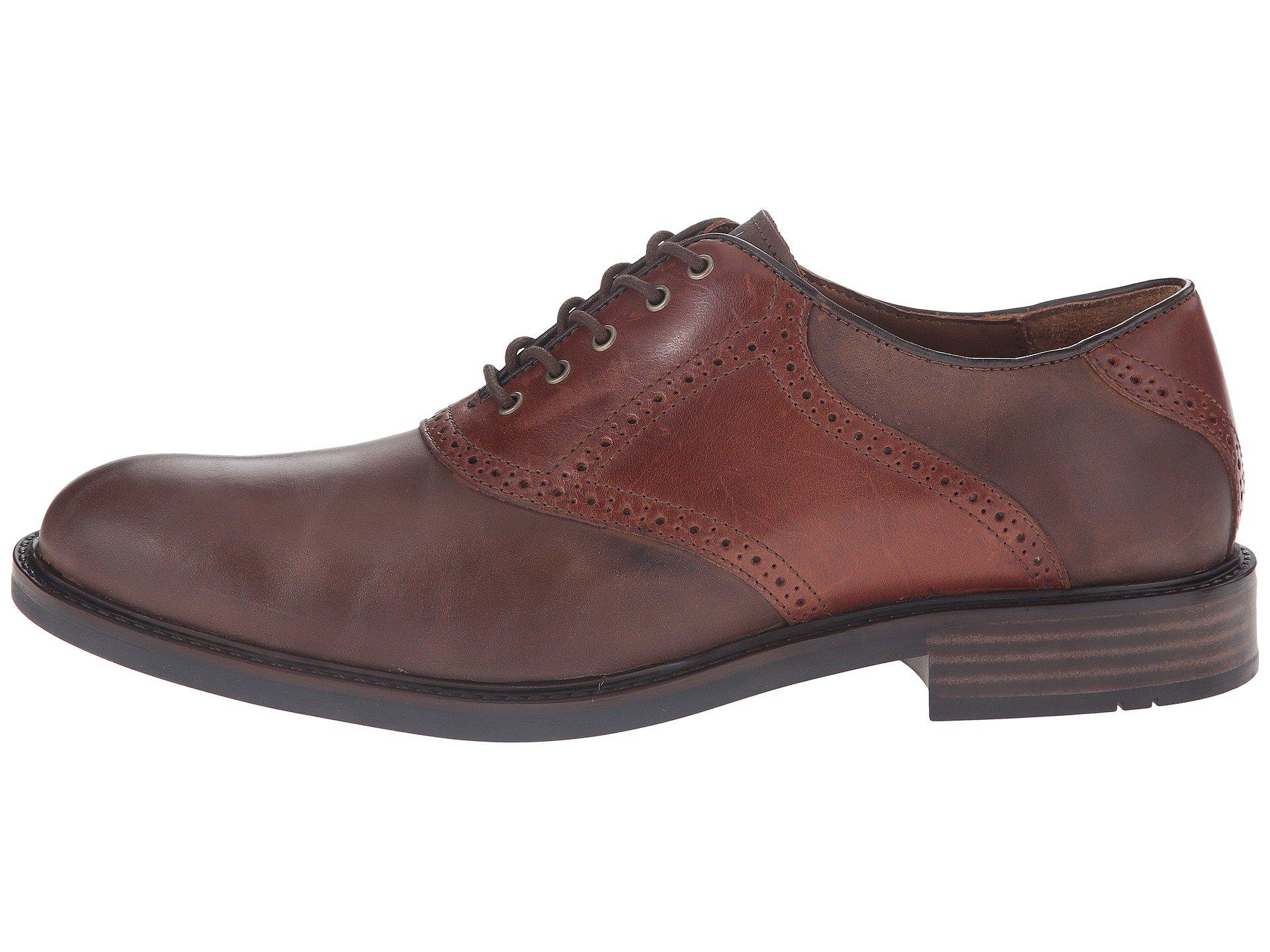 nubuck saddle shoes