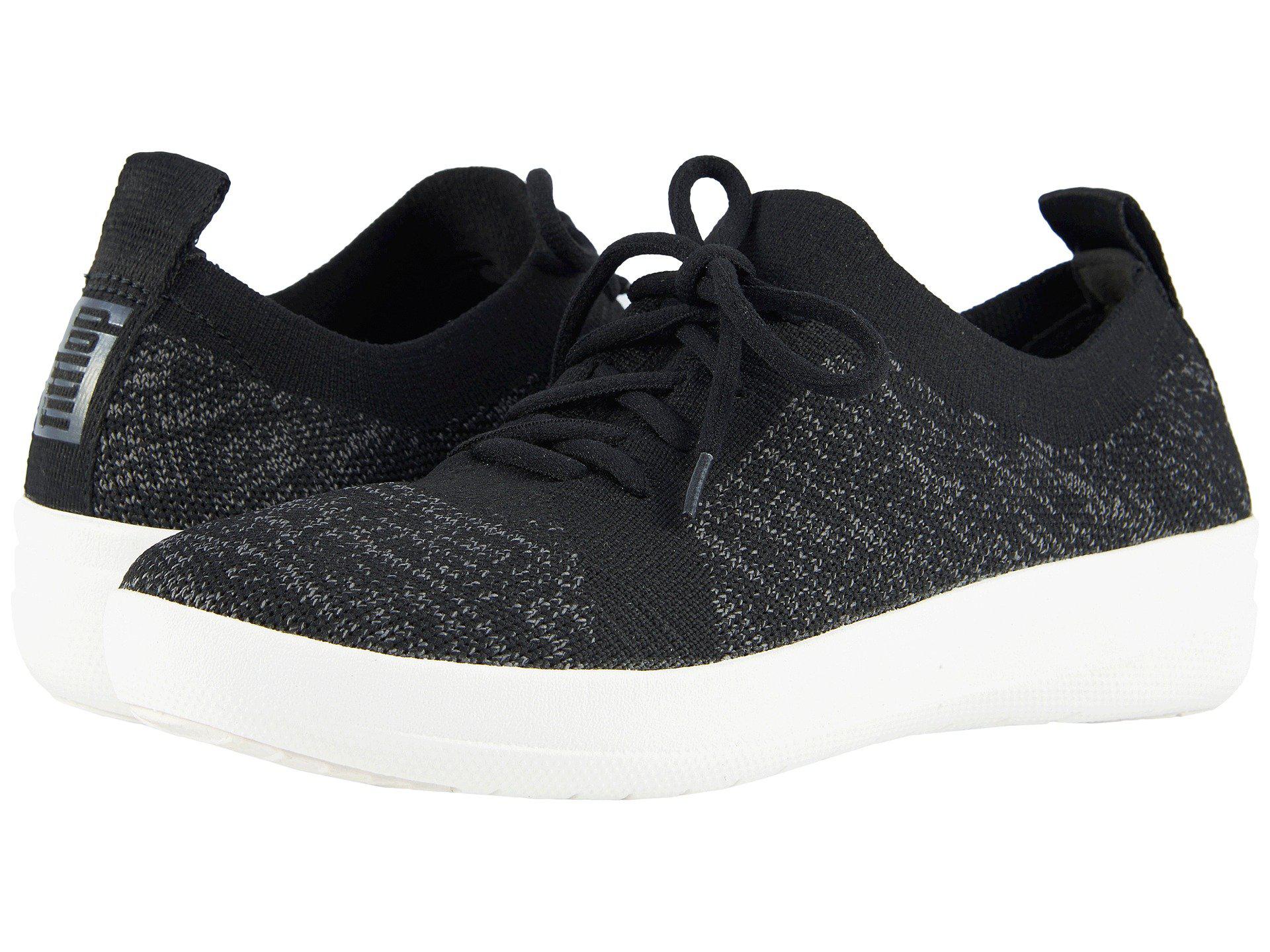 black f sporty uberknit