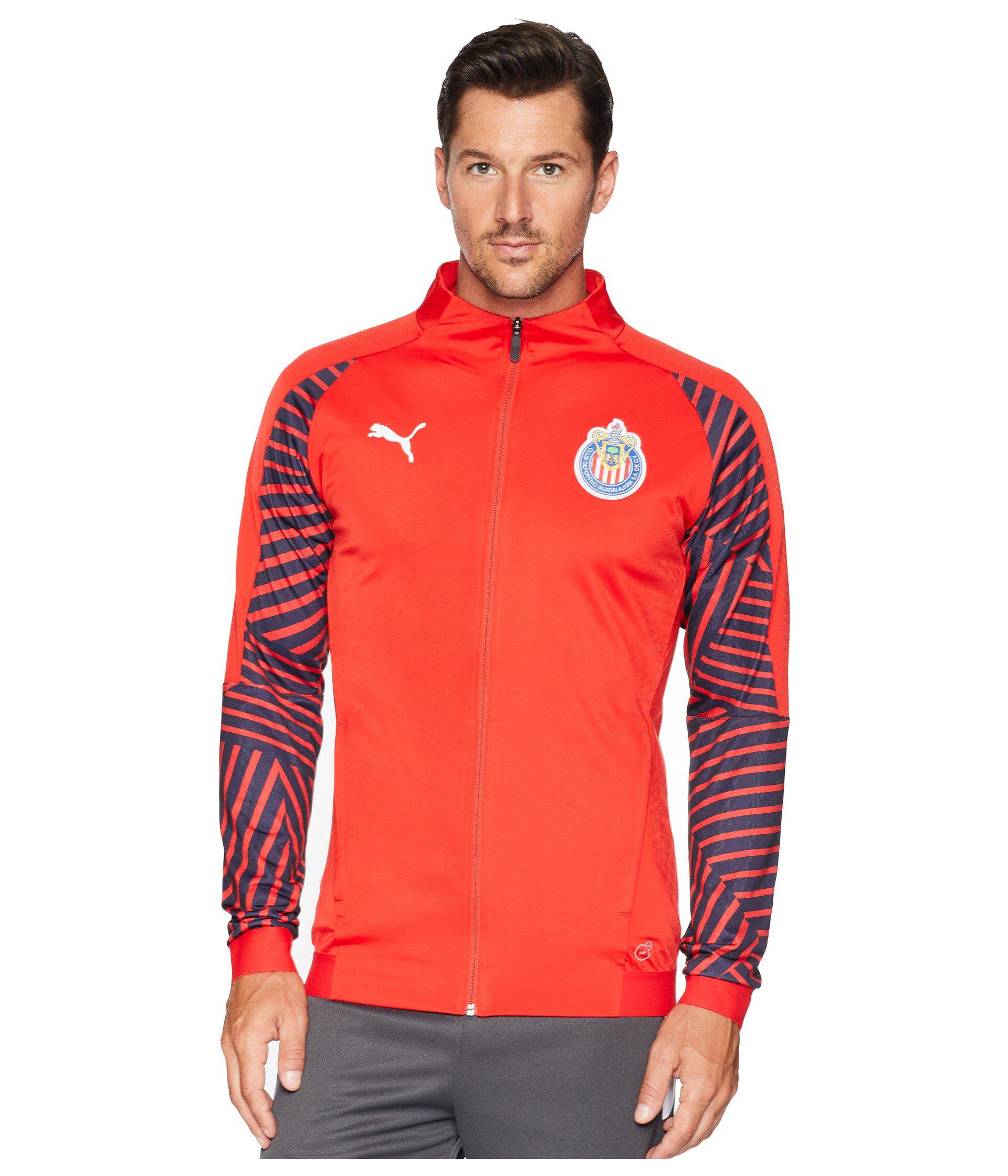 puma chivas stadium jacket
